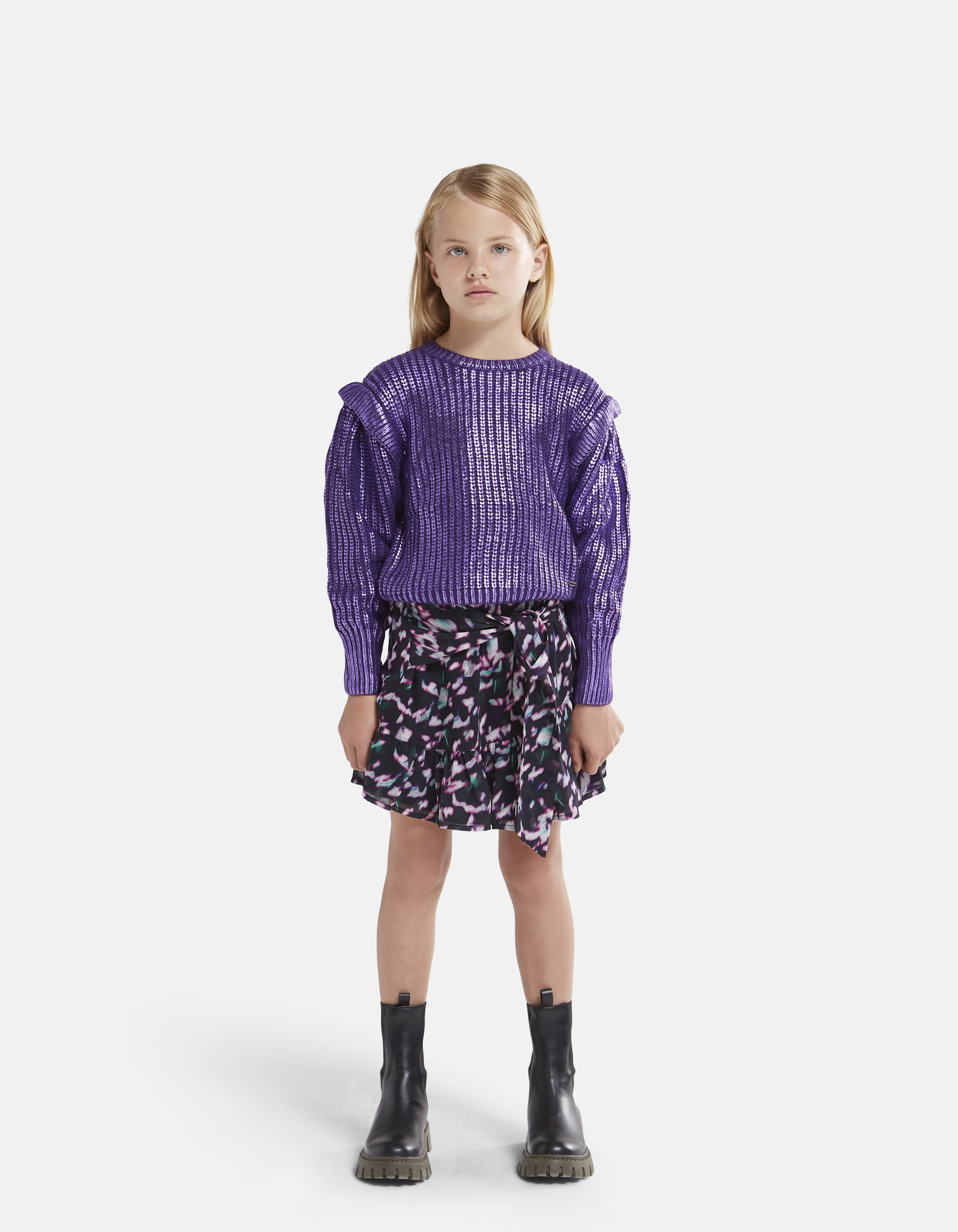 Coated Pullover By Nicolette SHOEBY GIRLS
