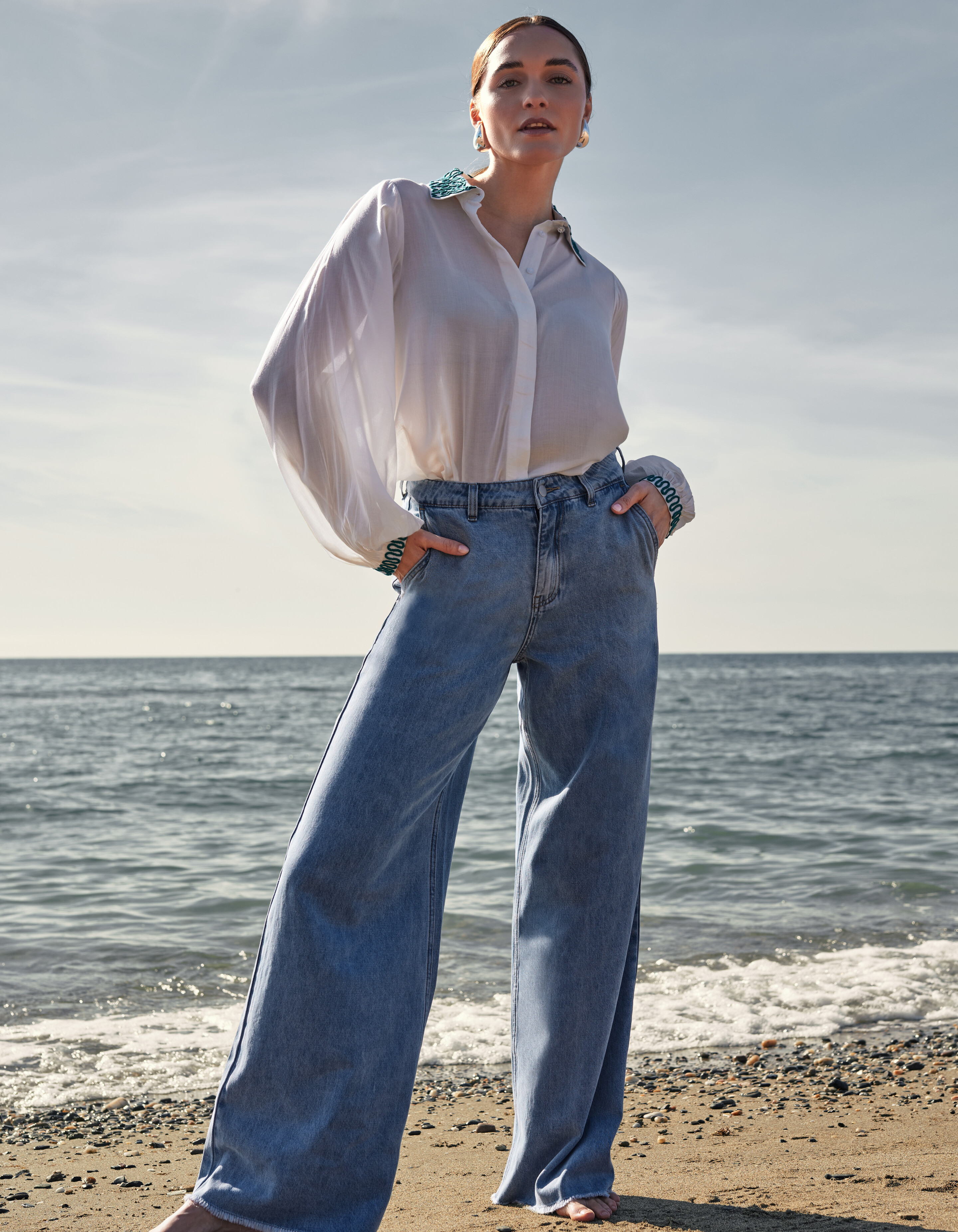 Kordel-Stickerei Bluse Offbroken White By Mieke SHOEBY WOMEN