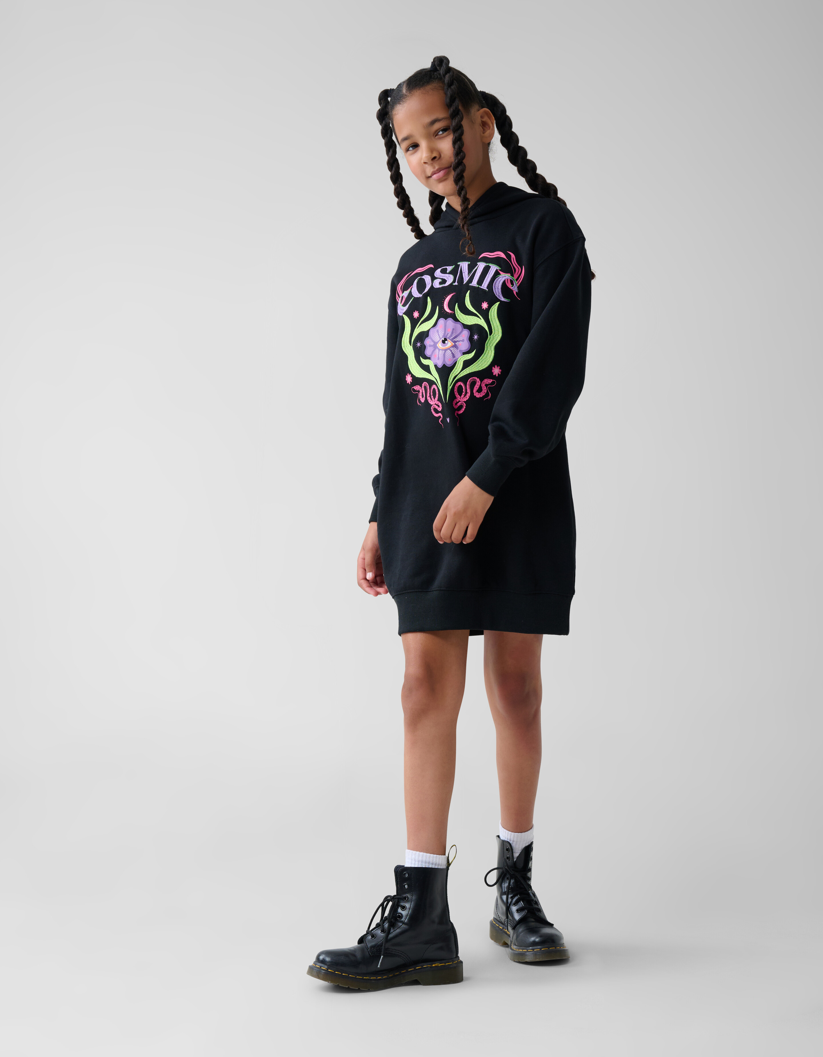 Artwork Kleid Schwarz SHOEBY GIRLS