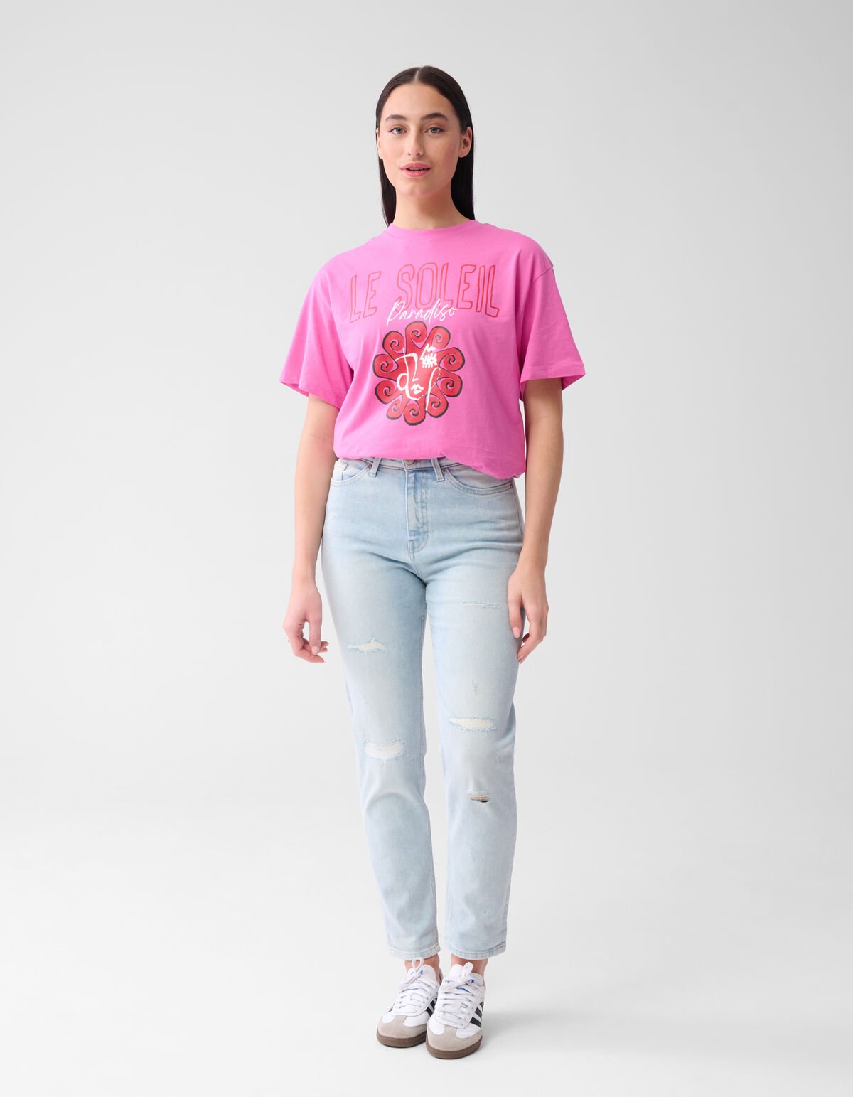 Tapered Fit Jeans Gebleicht L29 SHOEBY WOMEN