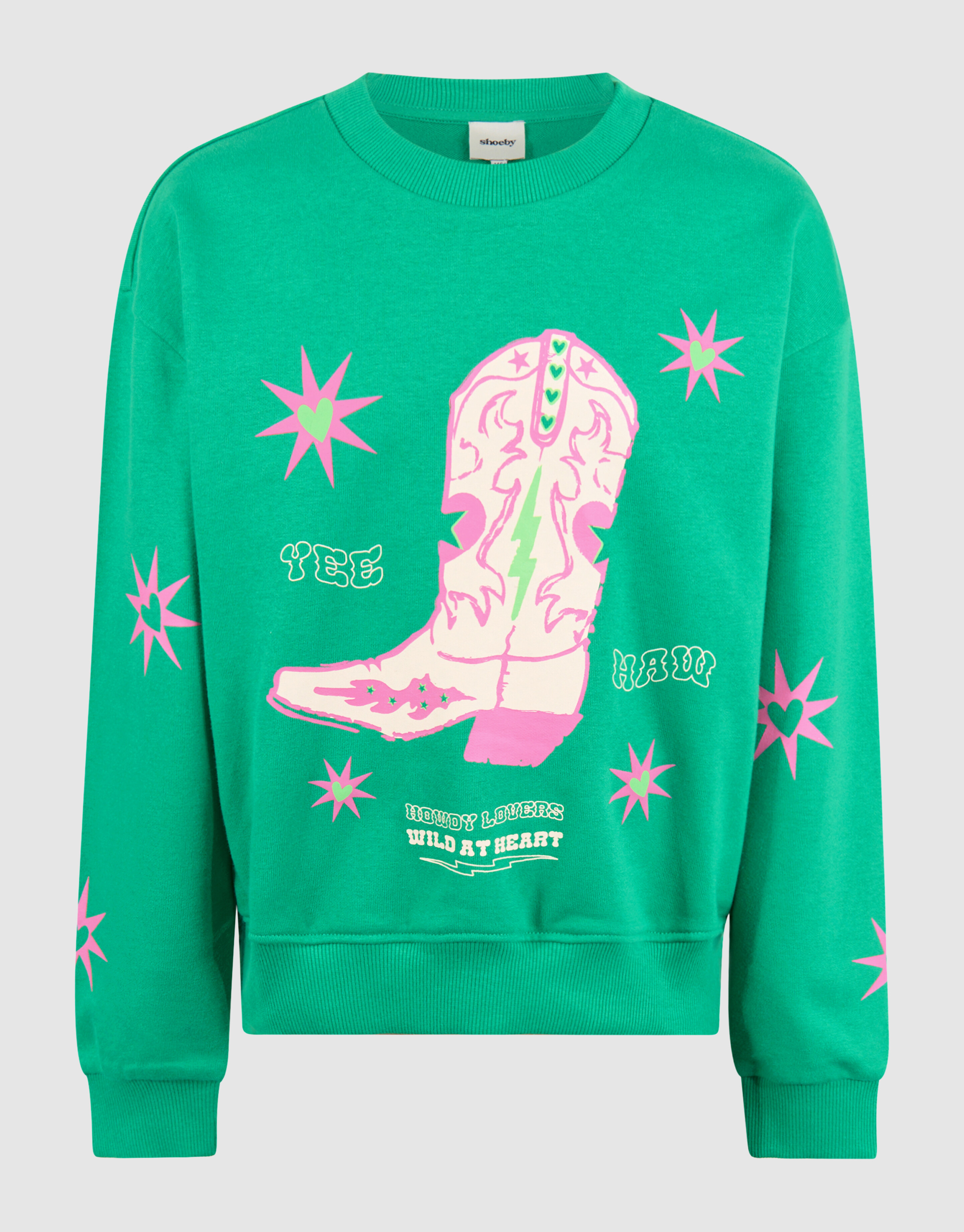 Artwork Pullover Grün SHOEBY GIRLS
