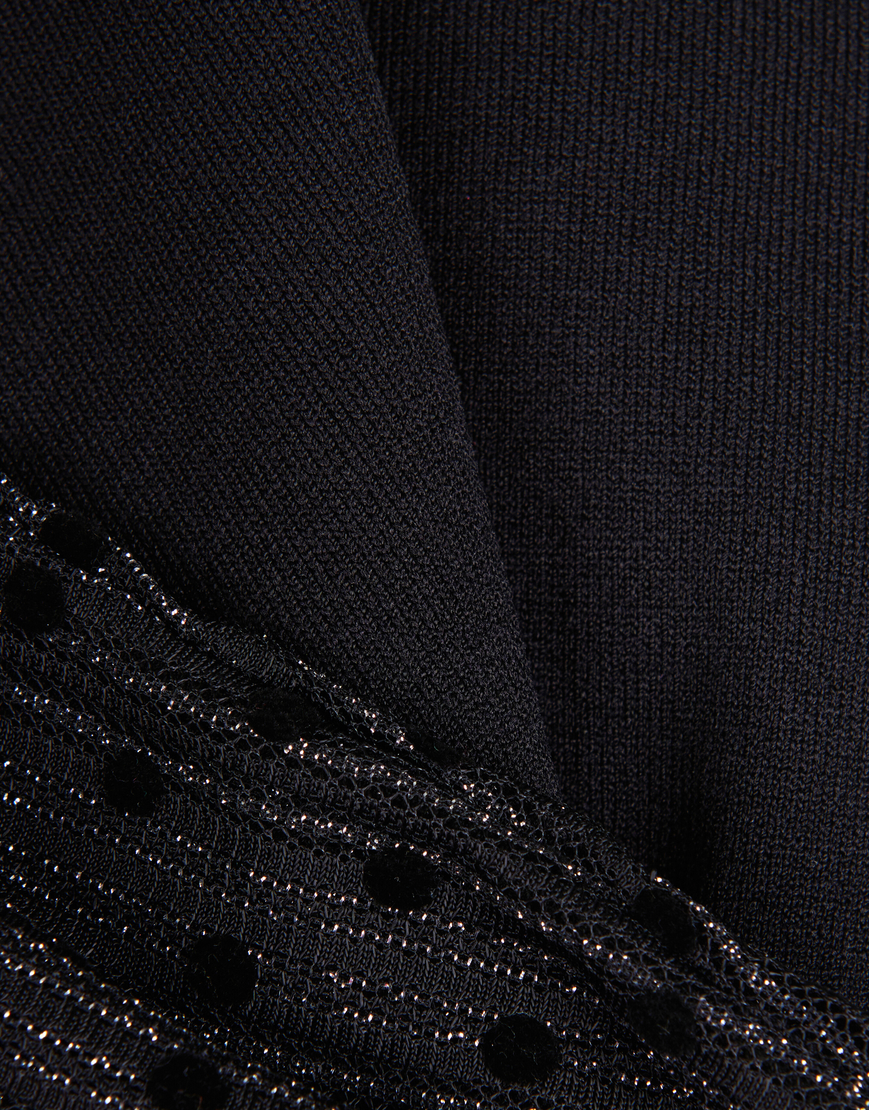 Mesh Top Schwarz SHOEBY GIRLS