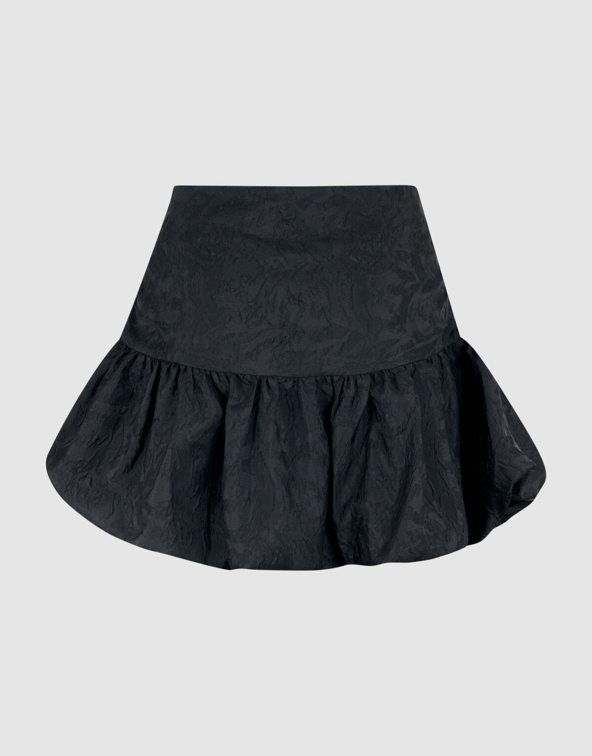 Jacquard-Minirock Schwarz SHOEBY WOMEN