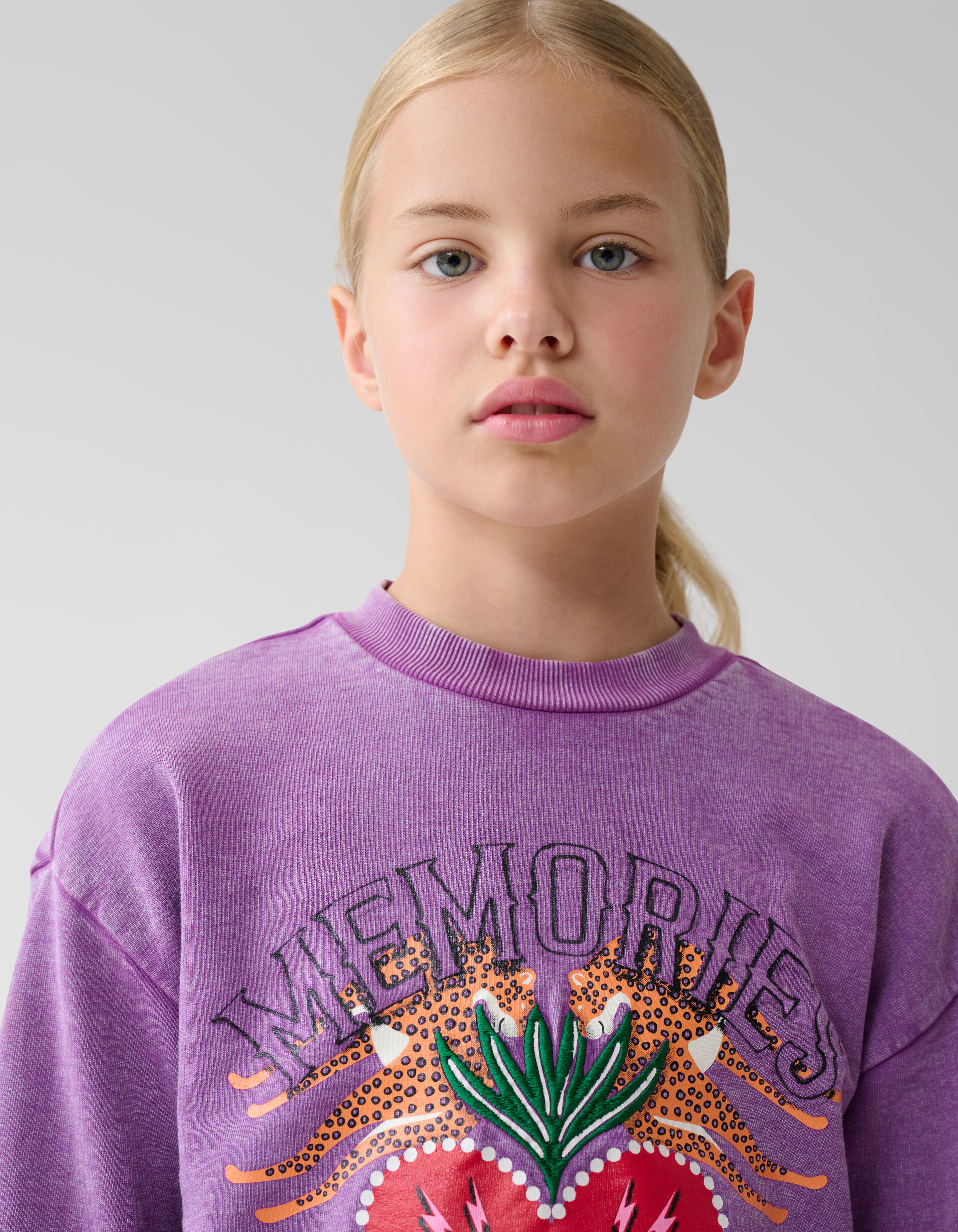 Artwork Pullover Lila SHOEBY GIRLS