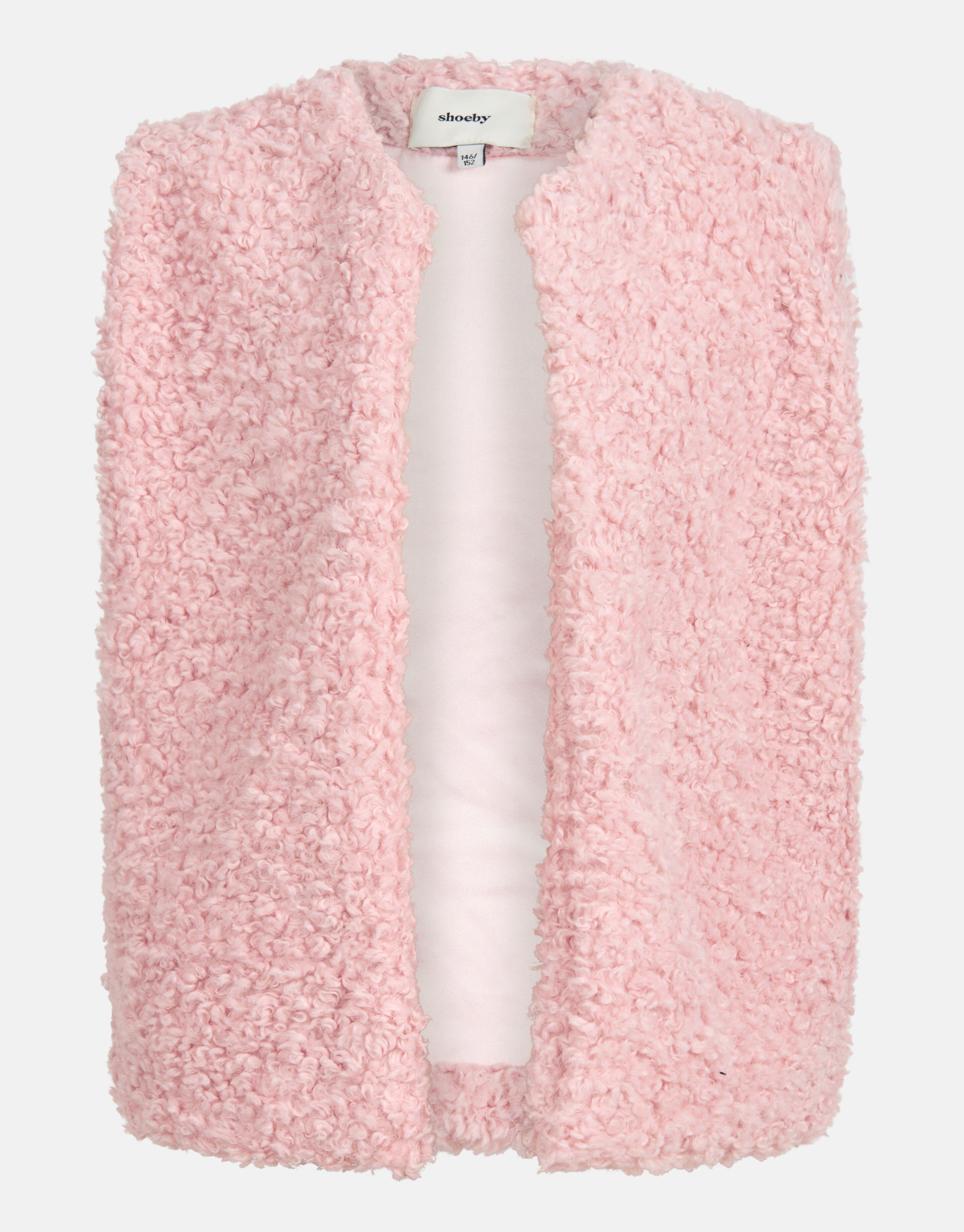 Teddy Gilet Hellrosa SHOEBY GIRLS