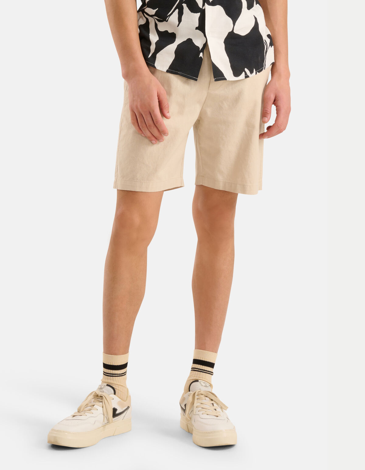 Leinen Kurz Hellbraun SHOEBY MEN