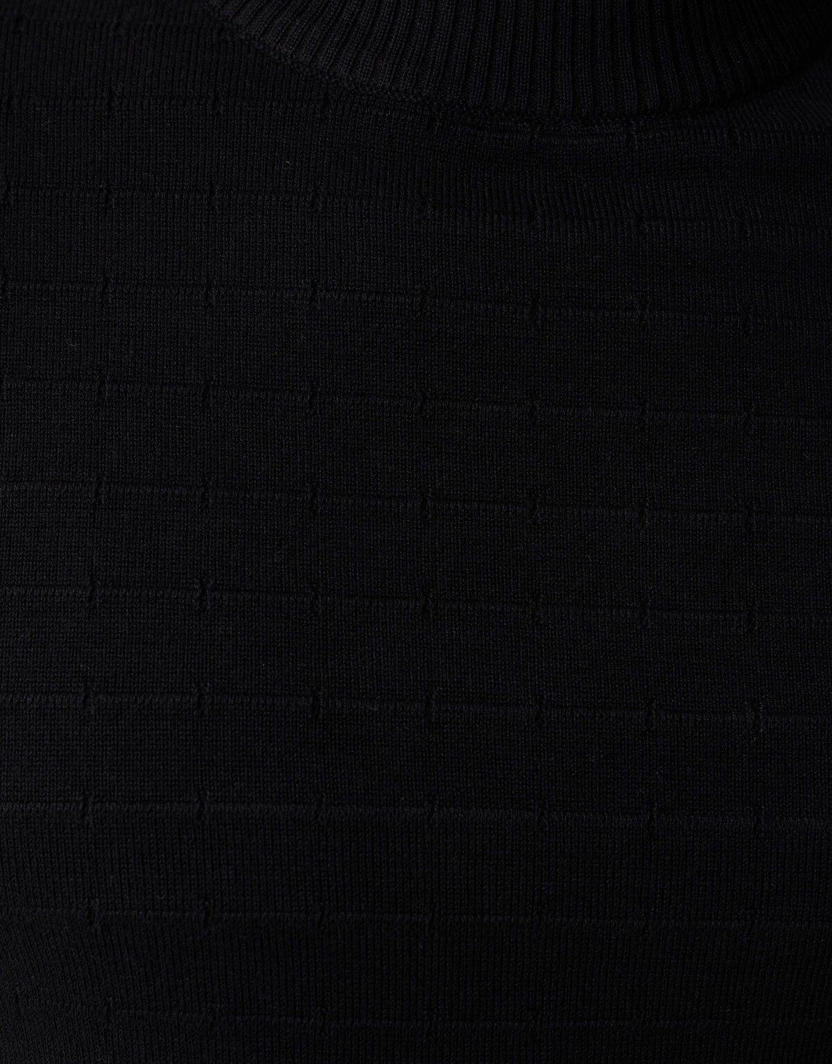 Struktur Pullover Schwarz SHOEBY MEN