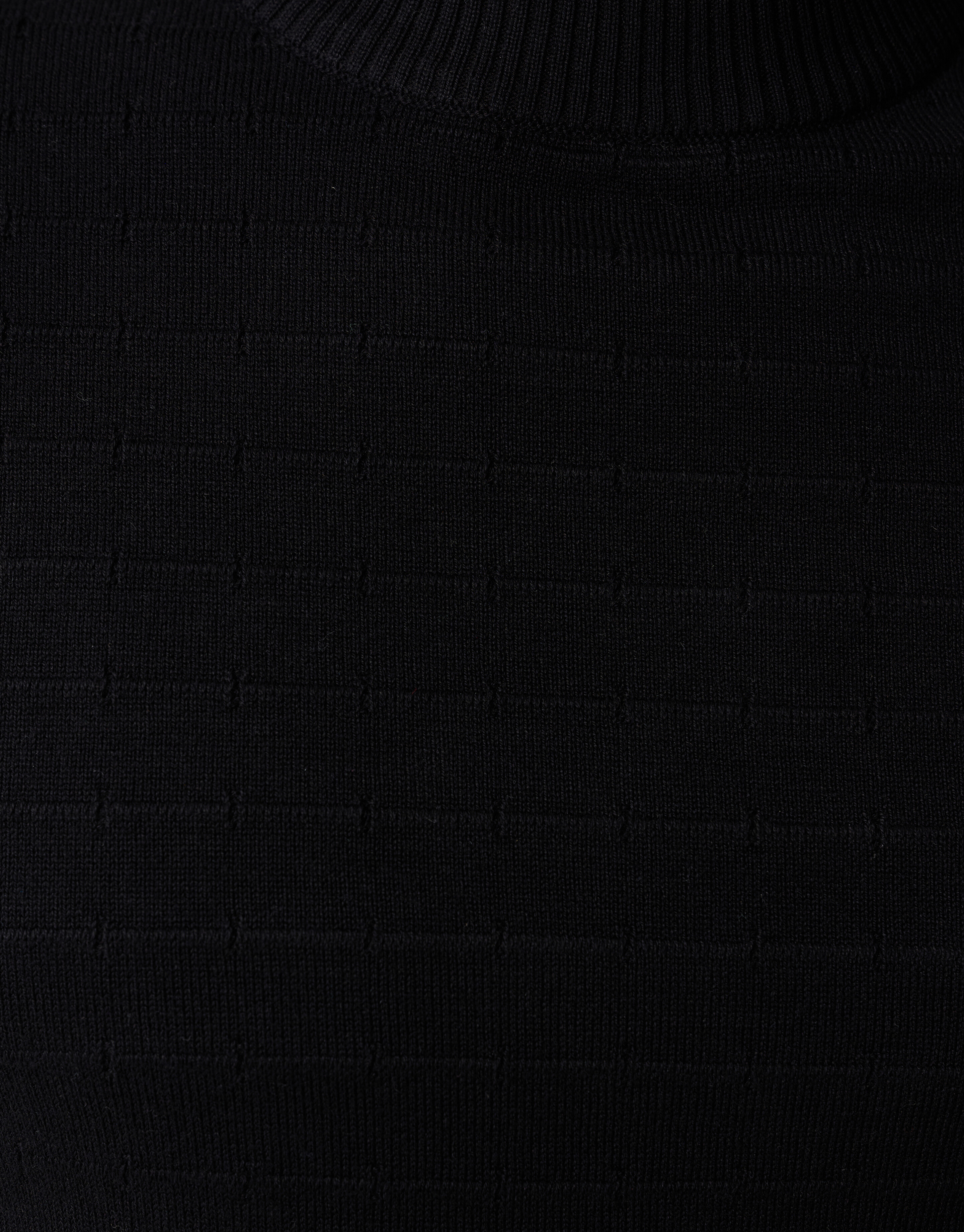 Struktur Pullover Schwarz SHOEBY MEN