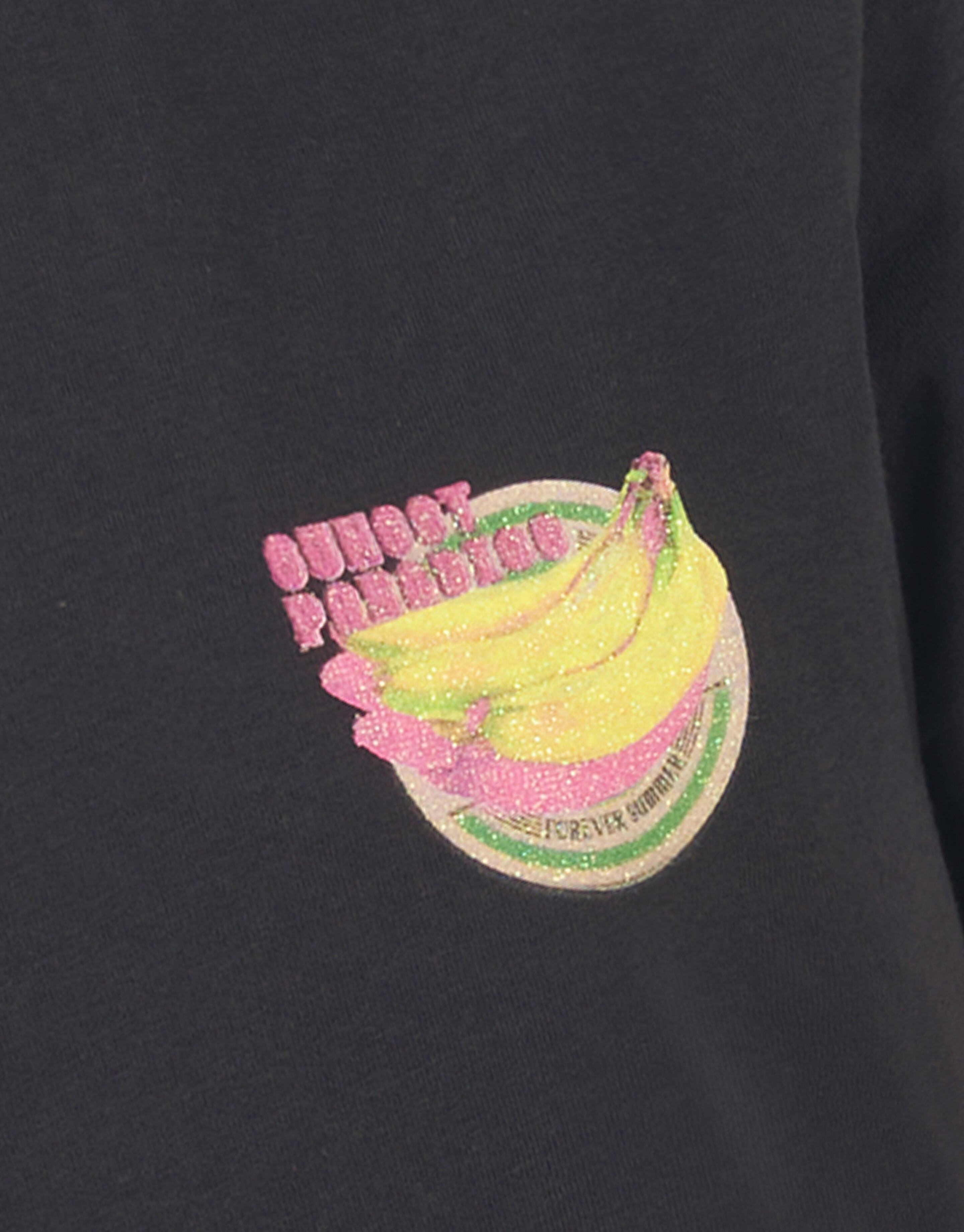 Glitter Artwork T-shirt Schwarz SHOEBY GIRLS