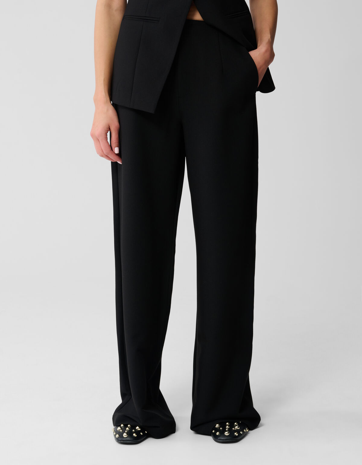 Weite Hose Schwarz SHOEBY WOMEN