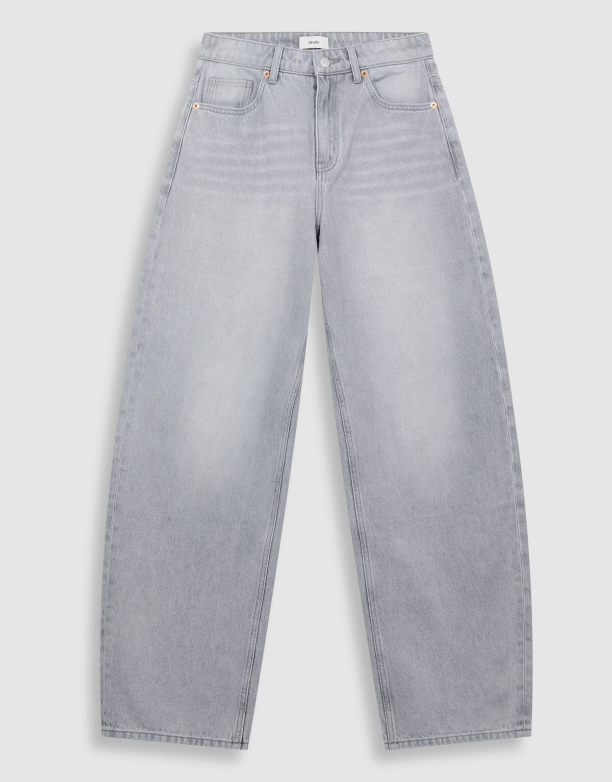 Baggy-Fit-Jeans, hellgrau SHOEBY WOMEN