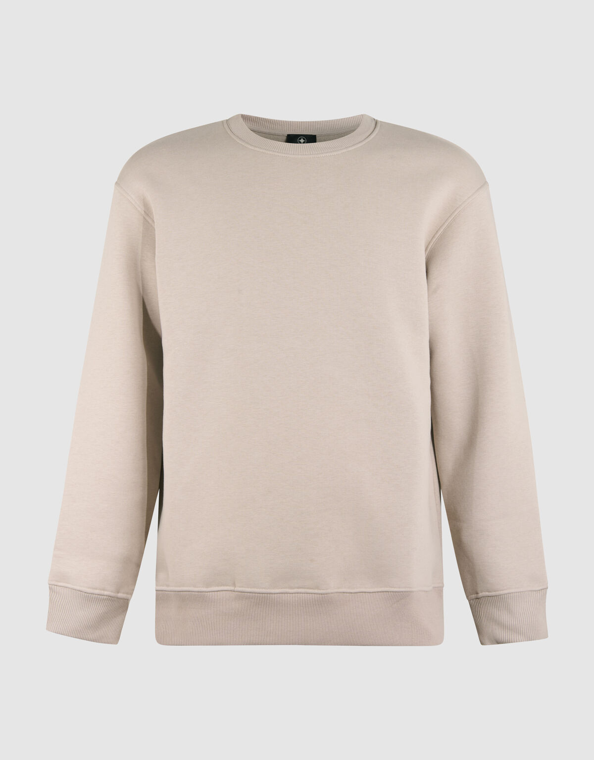 Rib Spark Sweater Hellbraun SHOEBY MEN