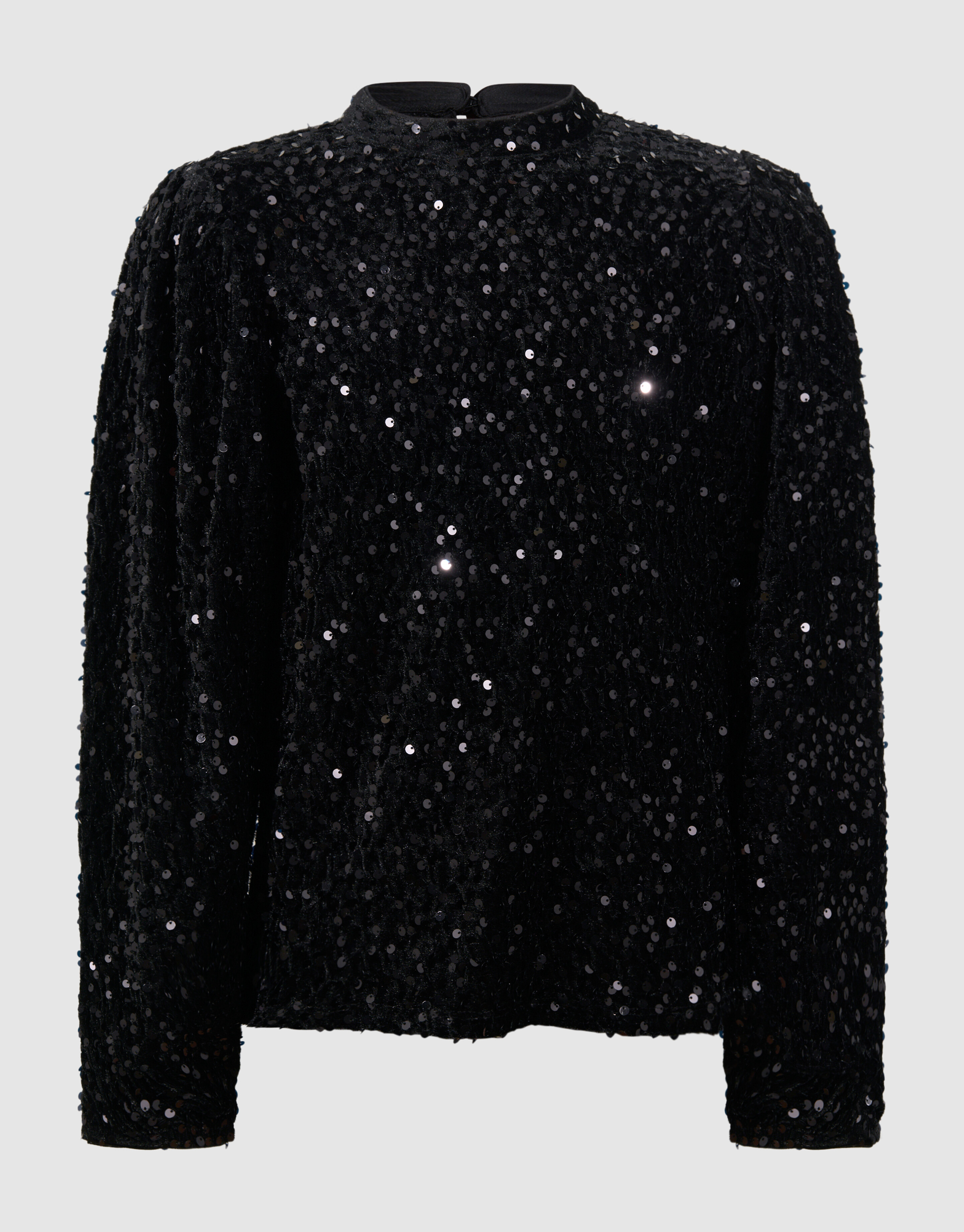 Sequin Top Schwarz SHOEBY GIRLS