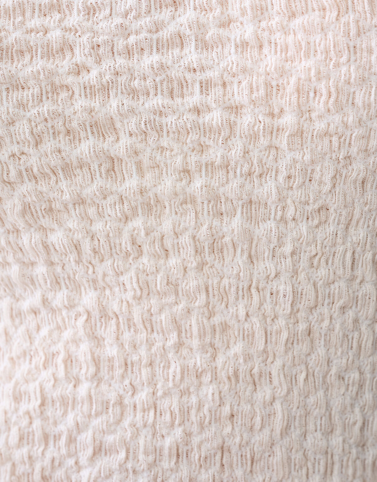 Crinkle Top Gebroken Wit SHOEBY WOMEN