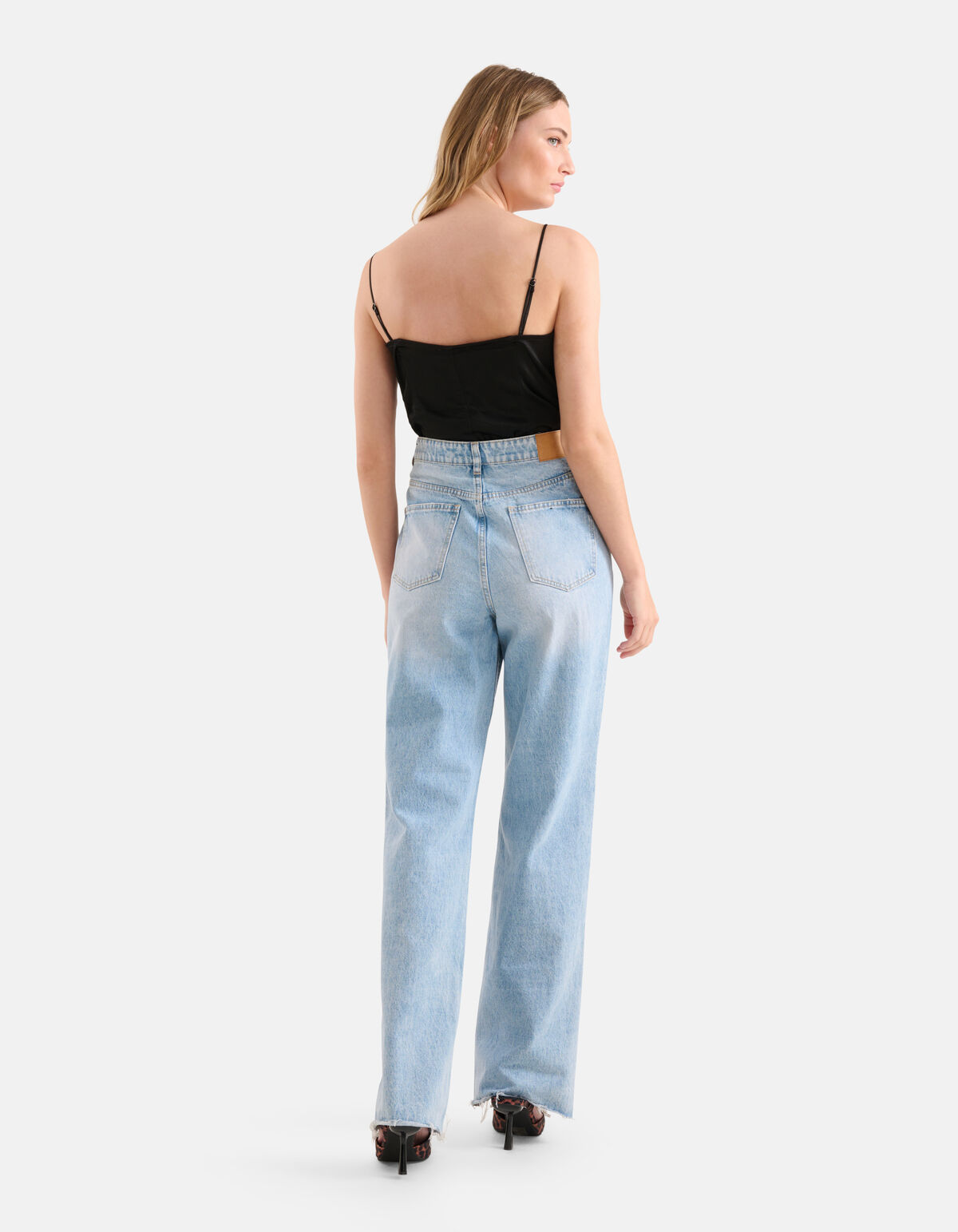 Satin-Korsett-Top Schwarz SHOEBY WOMEN