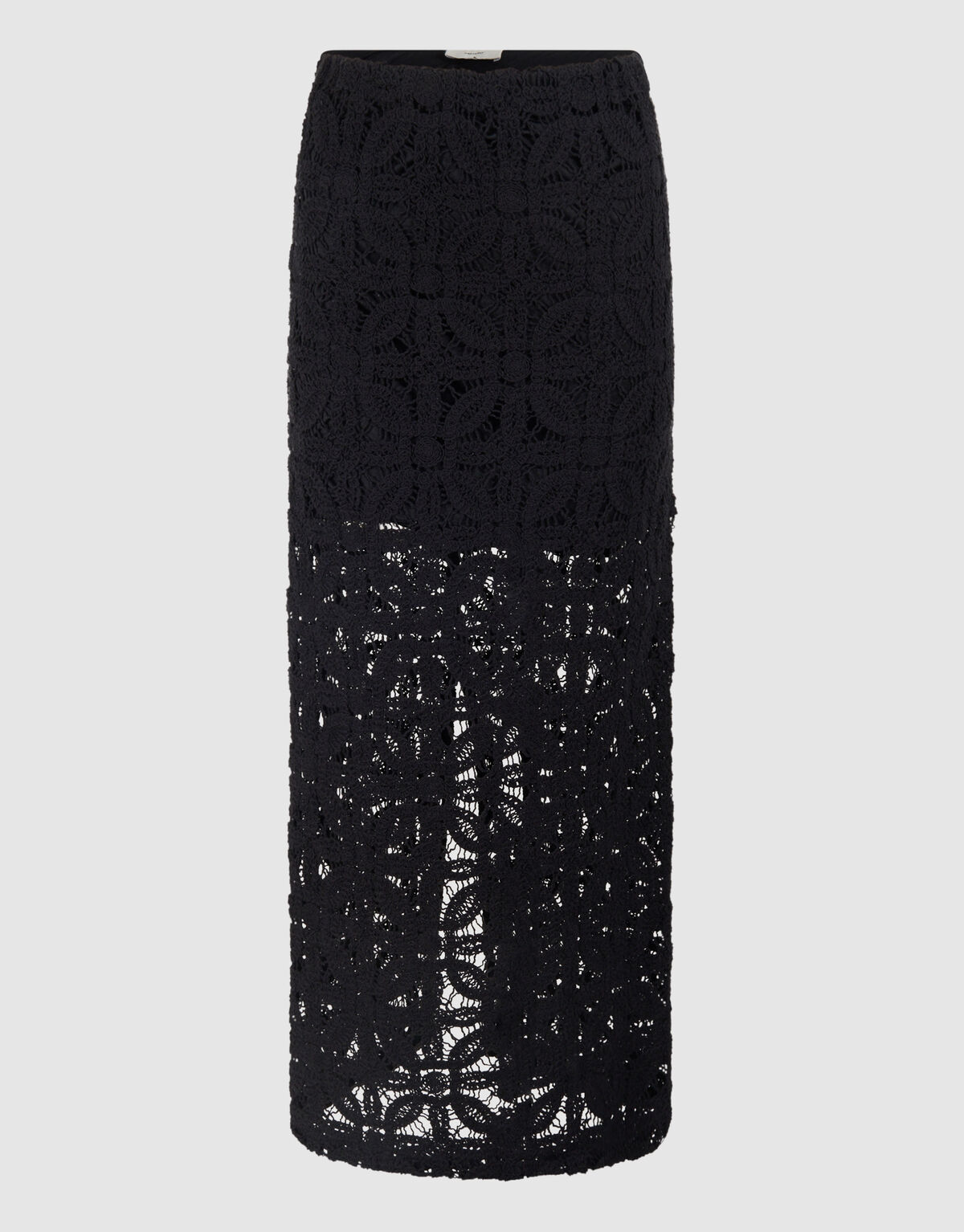 Geh&auml;kelter Maxirock Schwarz SHOEBY WOMEN