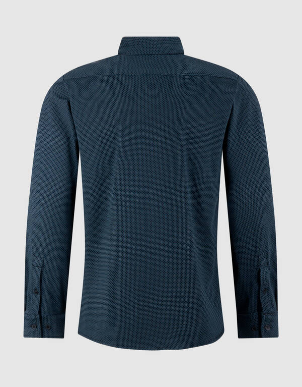 Printed Logo Hemd Dunkelgrün SHOEBY MEN