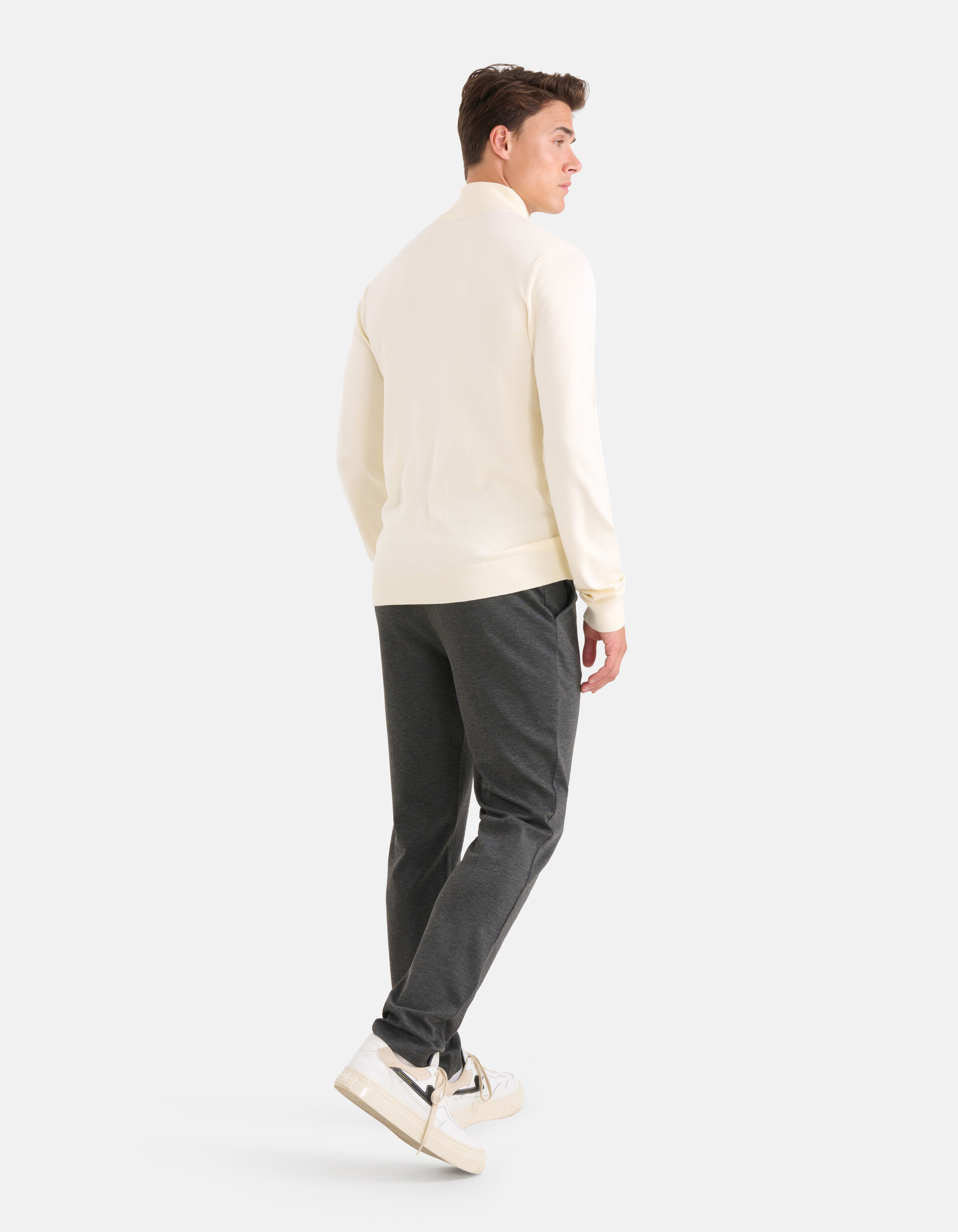 Rollkragenpullover mit Reißverschluss Off White SHOEBY MEN