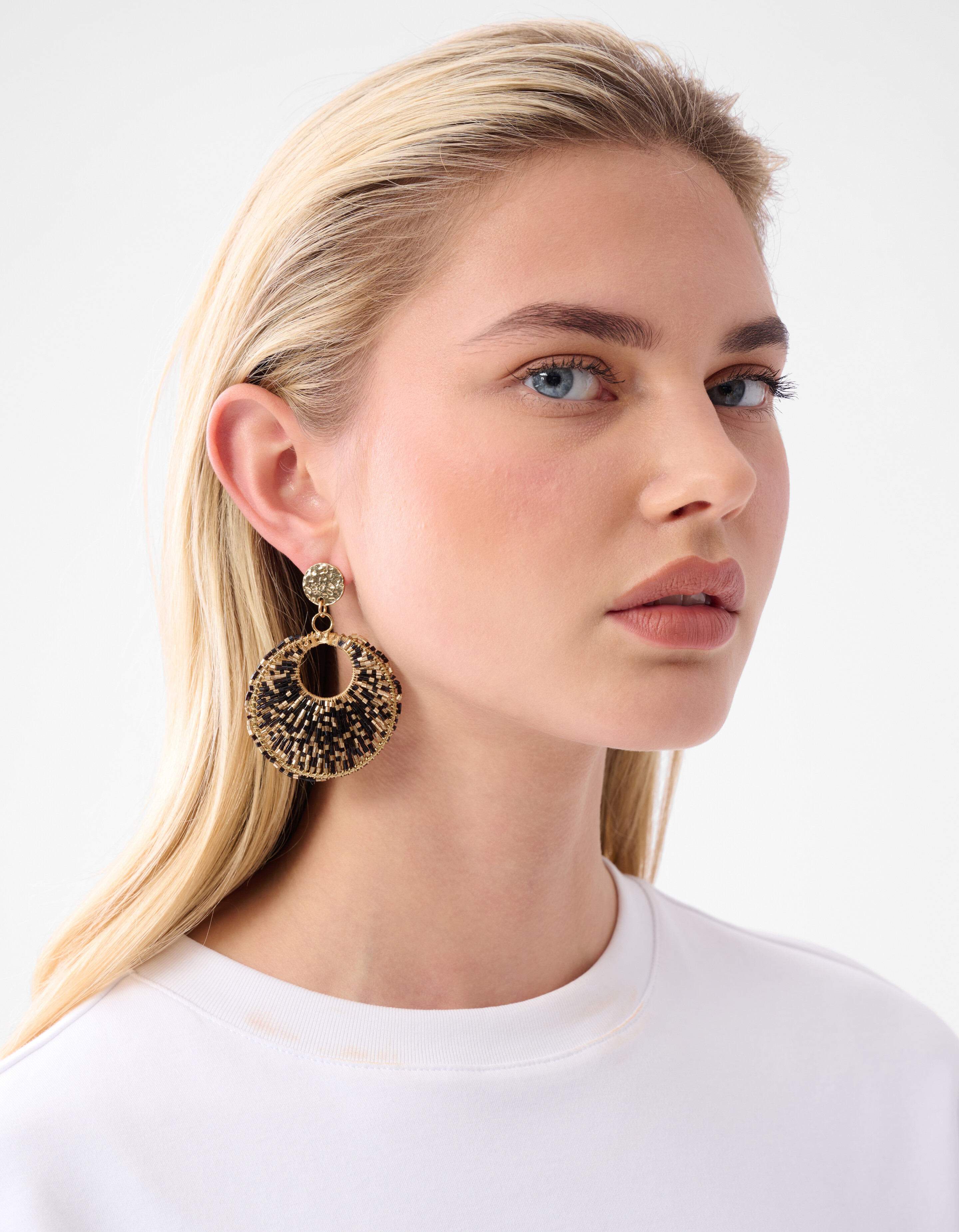 Hängeohrringe Gold SHOEBY ACCESSOIRES