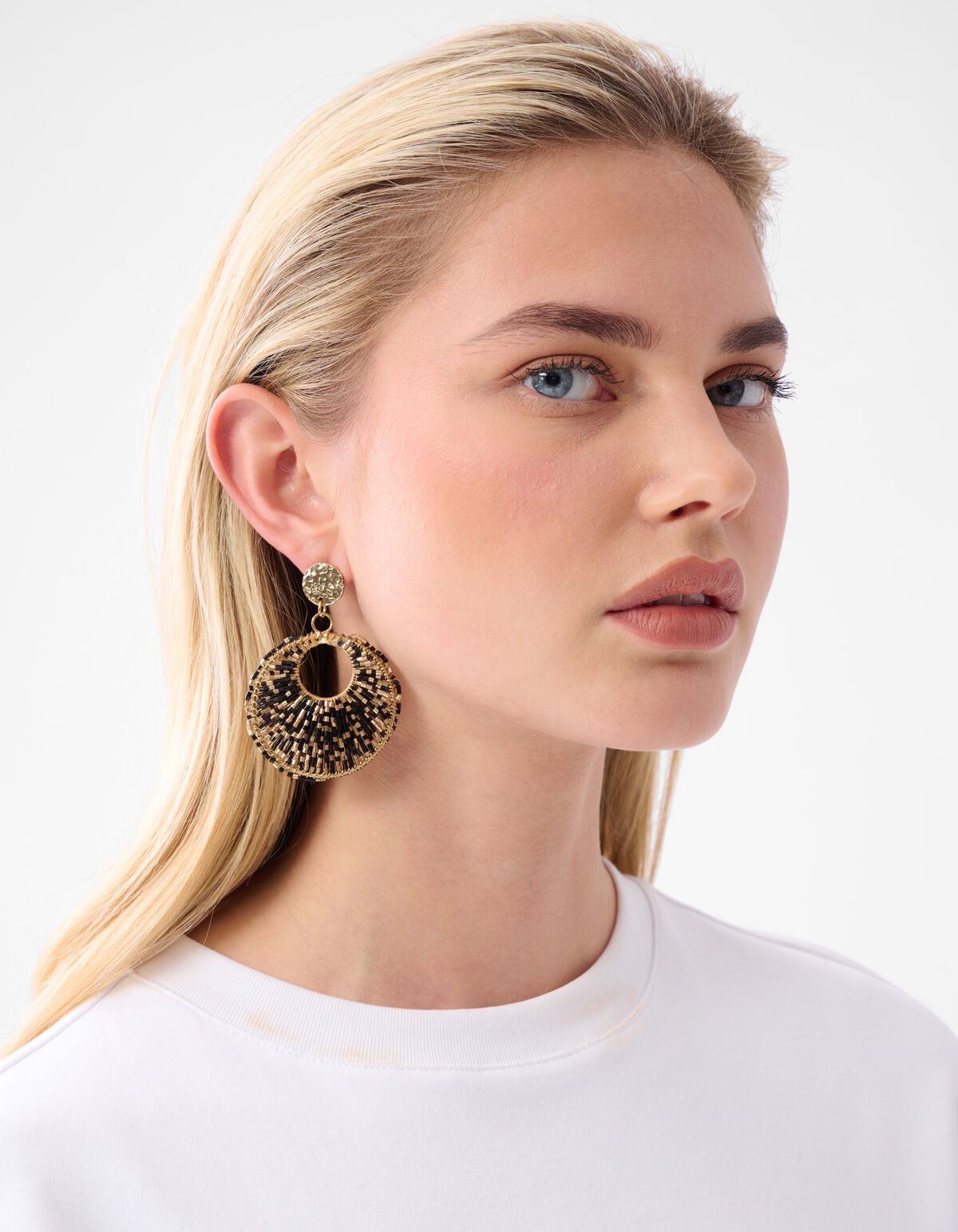 Hängeohrringe Gold SHOEBY ACCESSOIRES