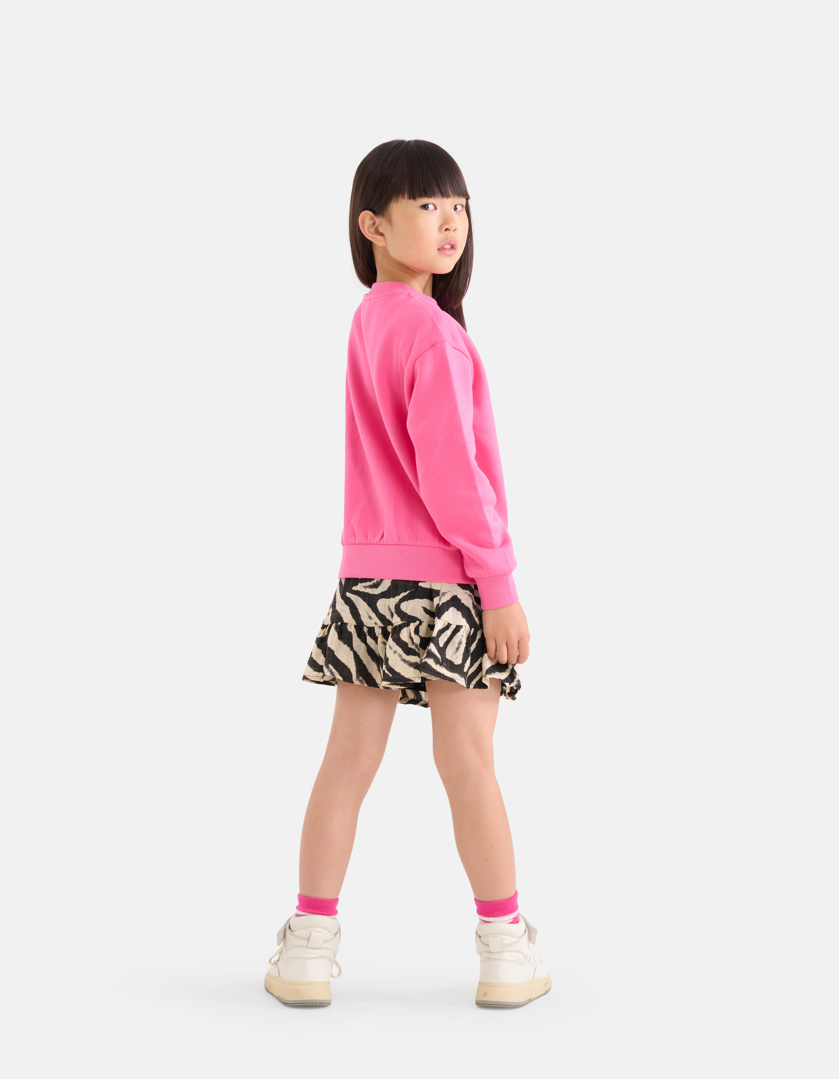 Artwork Pullover Rosa SHOEBY GIRLS