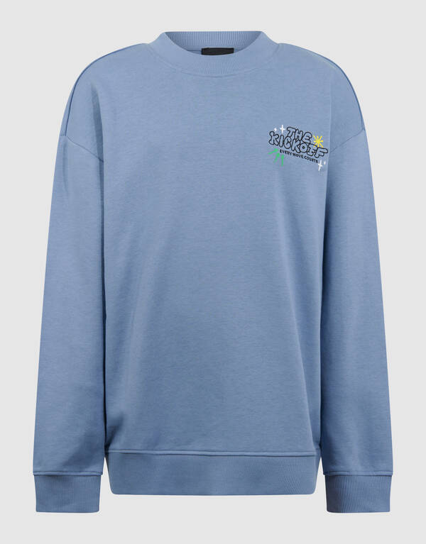 Kick Off Artwork Sweatshirt Hellblau SHOEBY BOYS