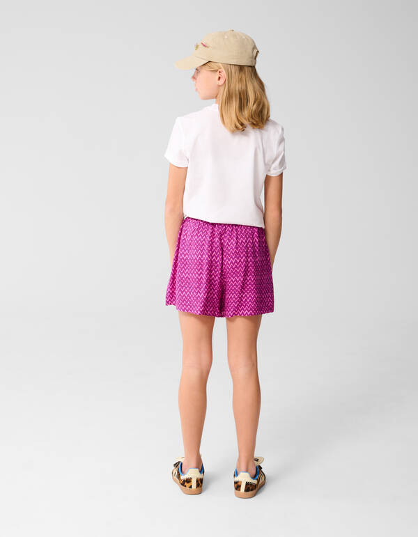 Bedruckter Wave Skort Rosa SHOEBY GIRLS