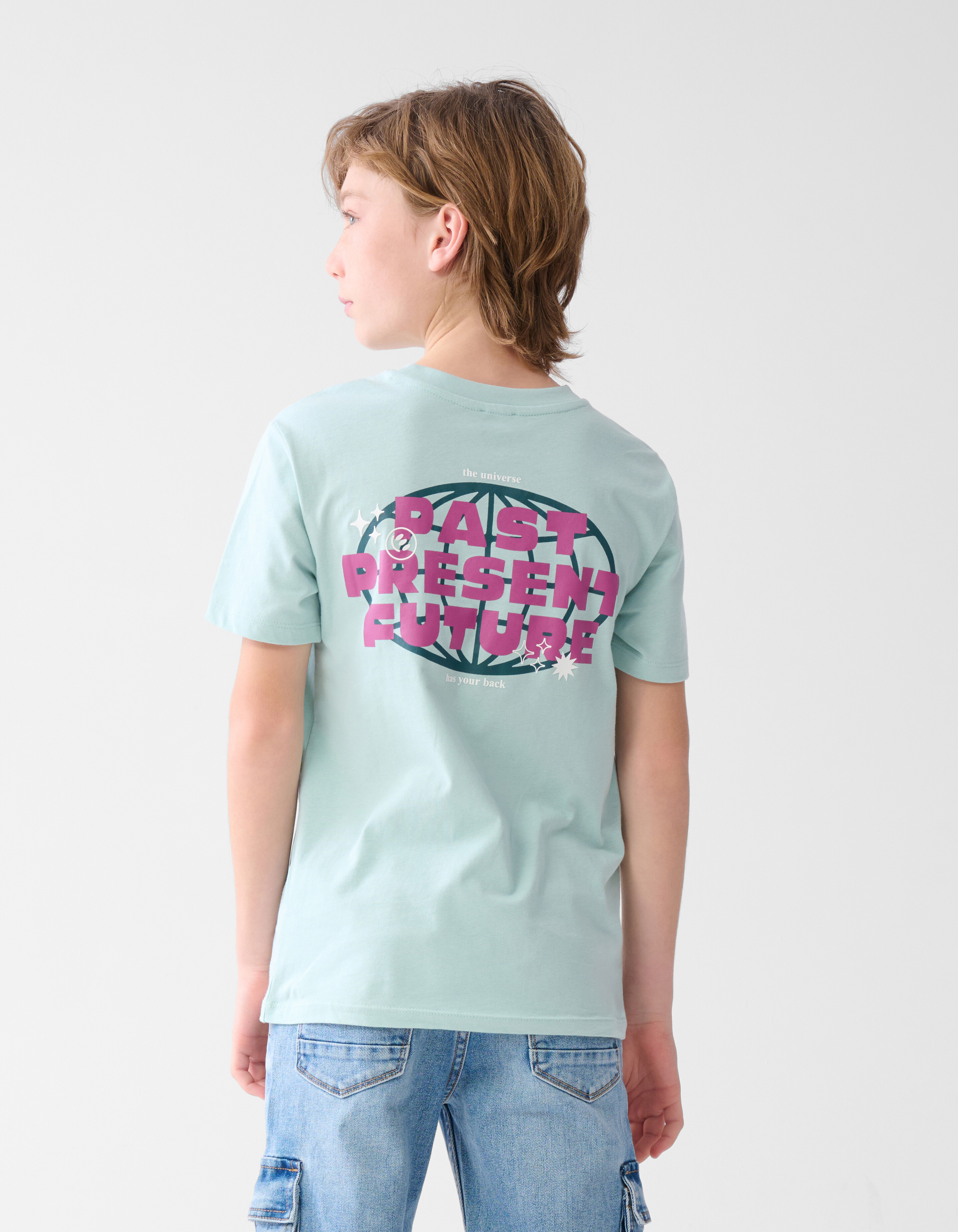 Artwork T-shirt Hellblau SHOEBY BOYS