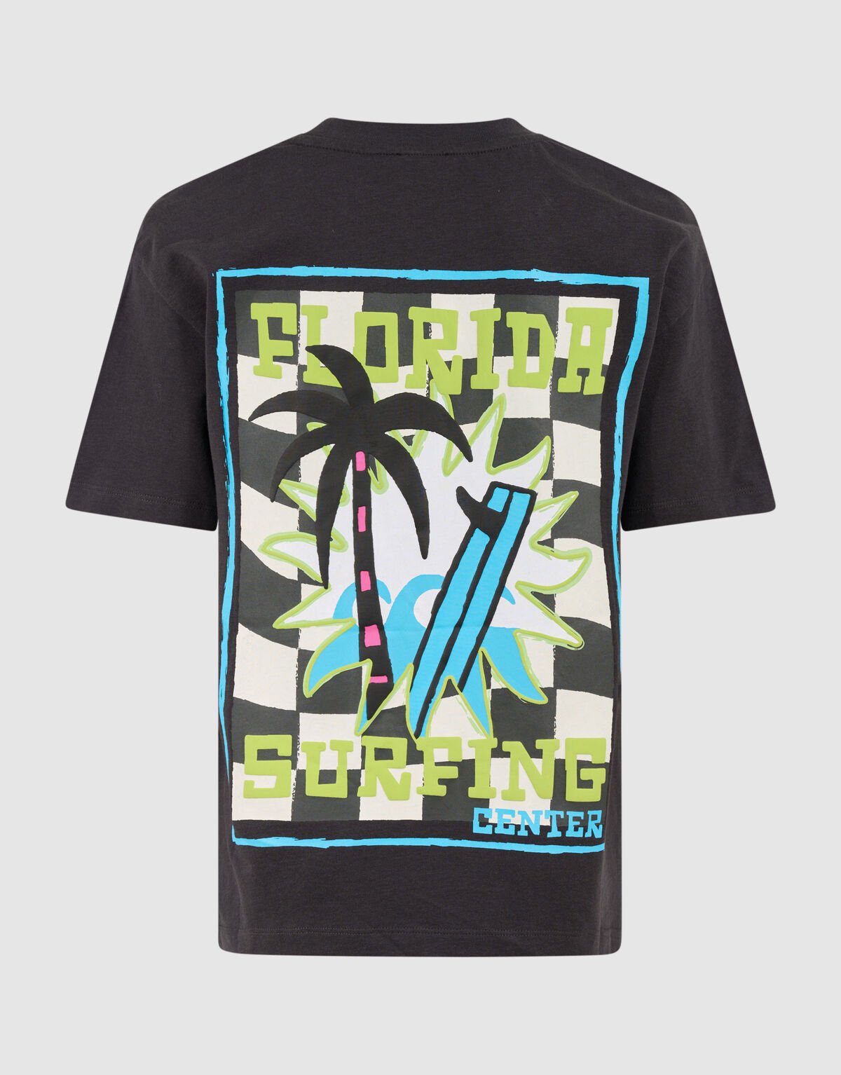 Surfen Artwork T-shirt Dunkelgrau SHOEBY BOYS