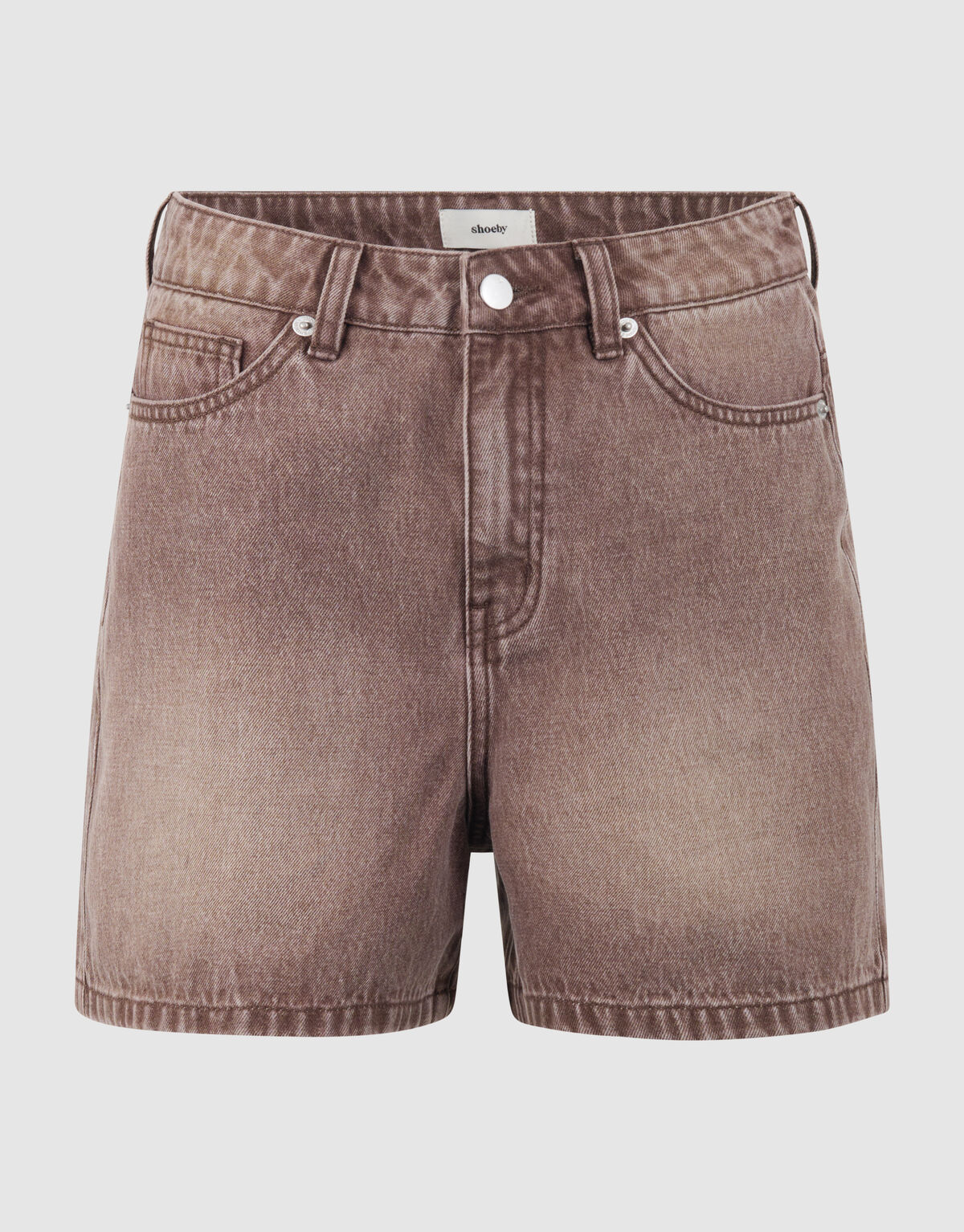 Braune Jeansshorts SHOEBY WOMEN