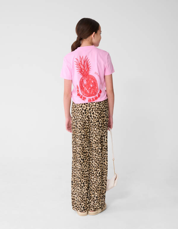 Fruit Disco Artwork T-Shirt Rosa SHOEBY GIRLS