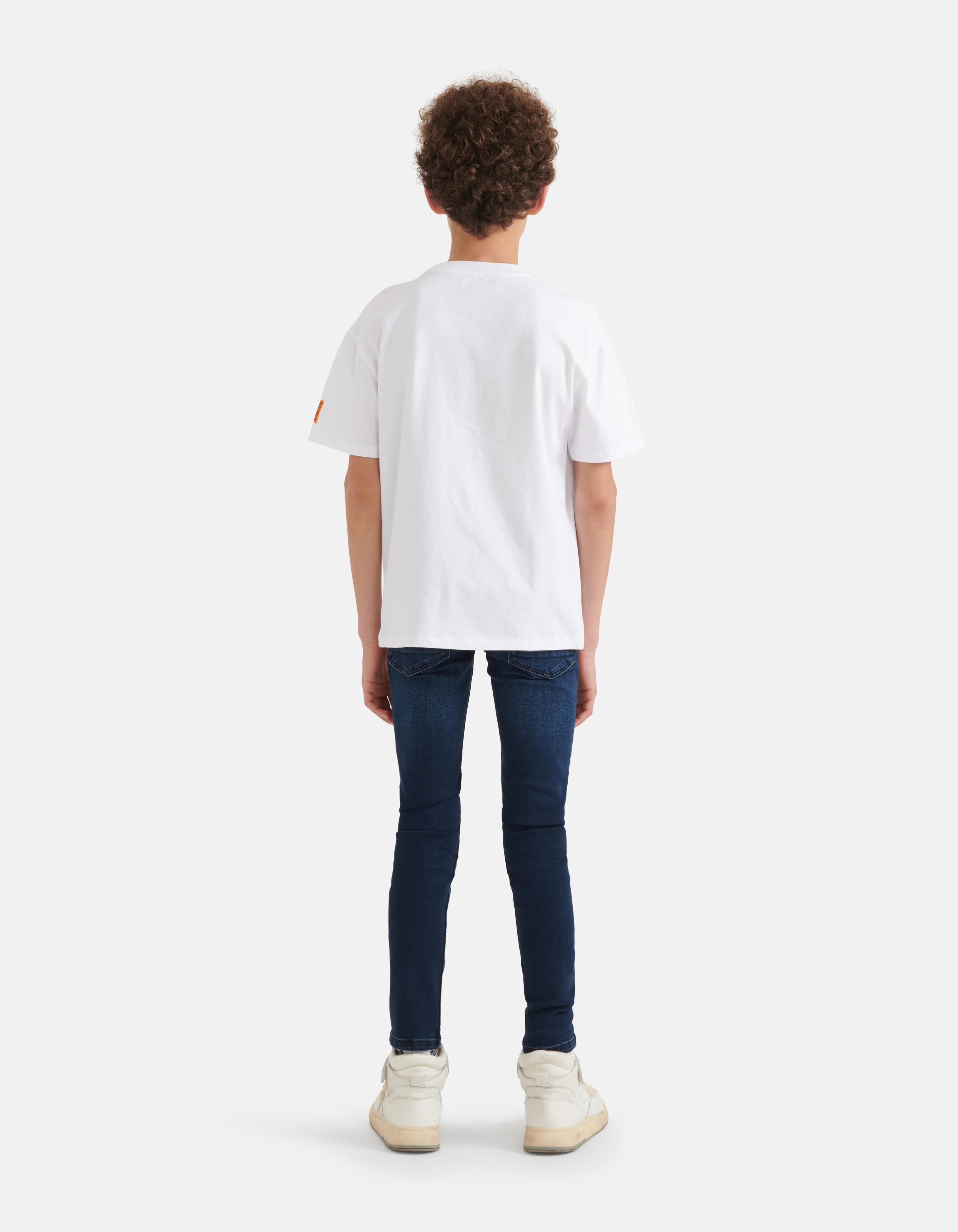 Relaxed Fit T-Shirt Weiß SHOEBY BOYS