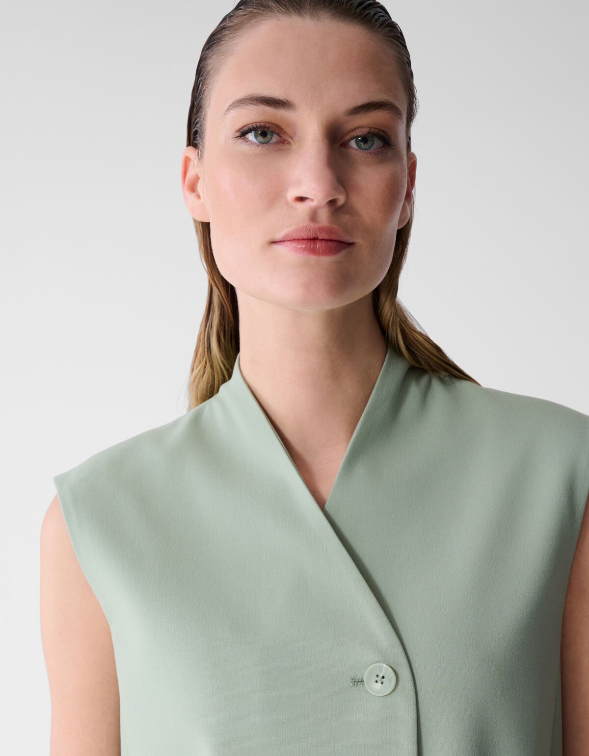 Taillierte Weste Hellgr&uuml;n von Lonneke SHOEBY WOMEN