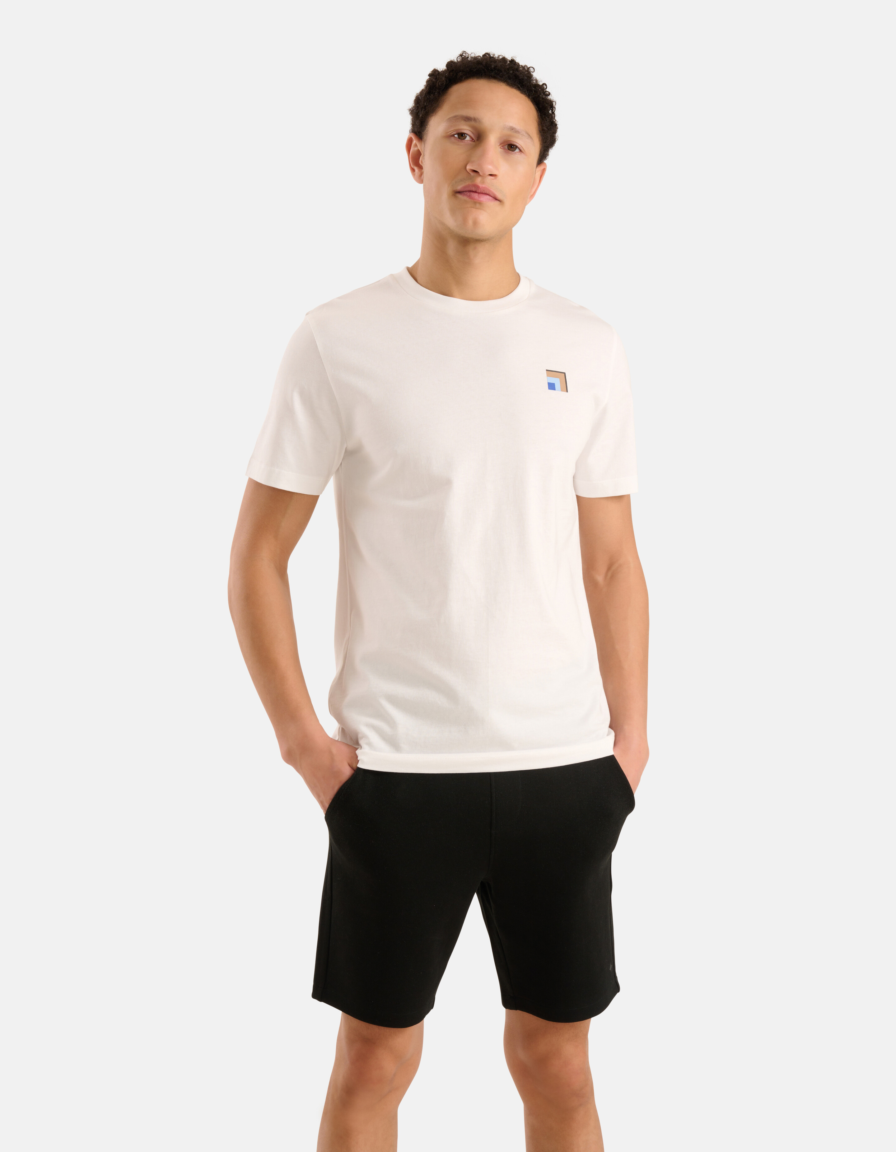 Artwork T-shirt Weiß SHOEBY MEN