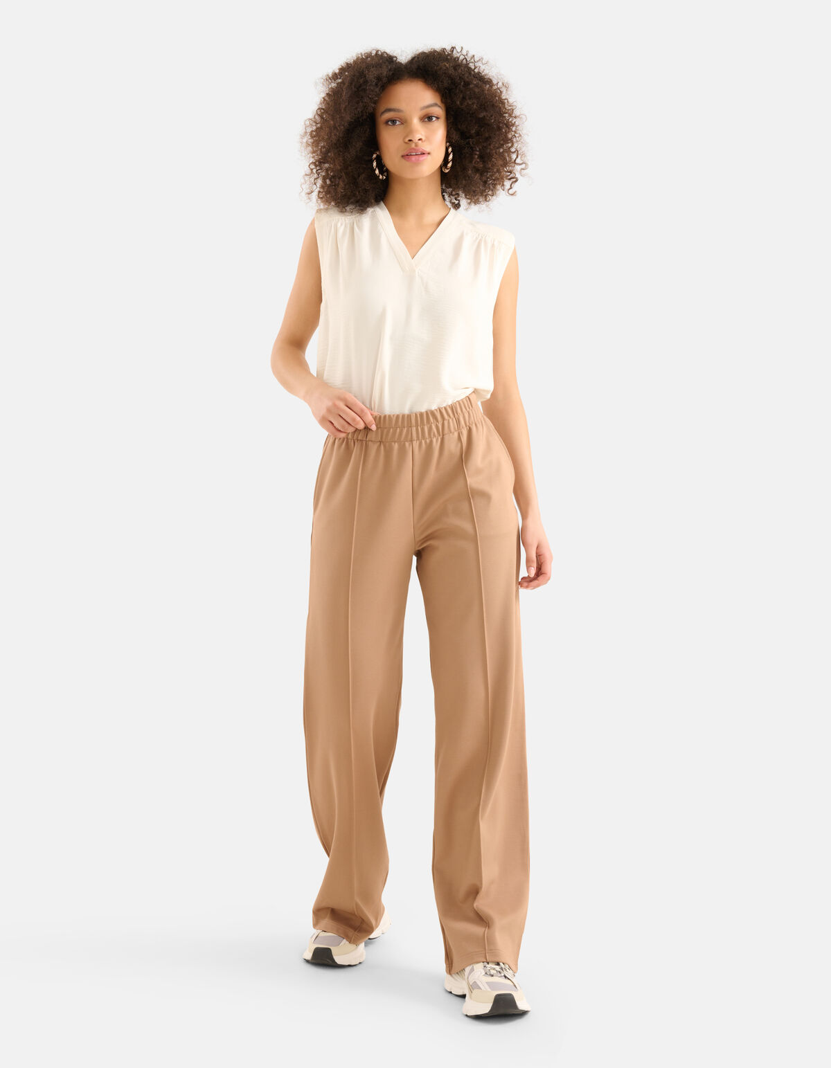 Loose Fit Hose Braun SHOEBY WOMEN