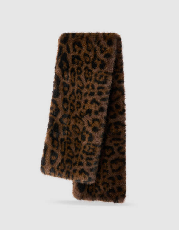 Leopardenschal Braun SHOEBY GIRLS