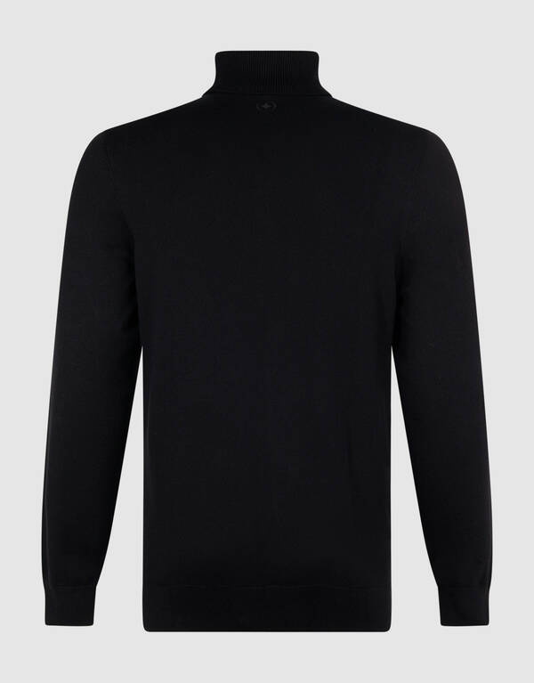 Strickpullover mit Rollkragen Schwarz SHOEBY MEN