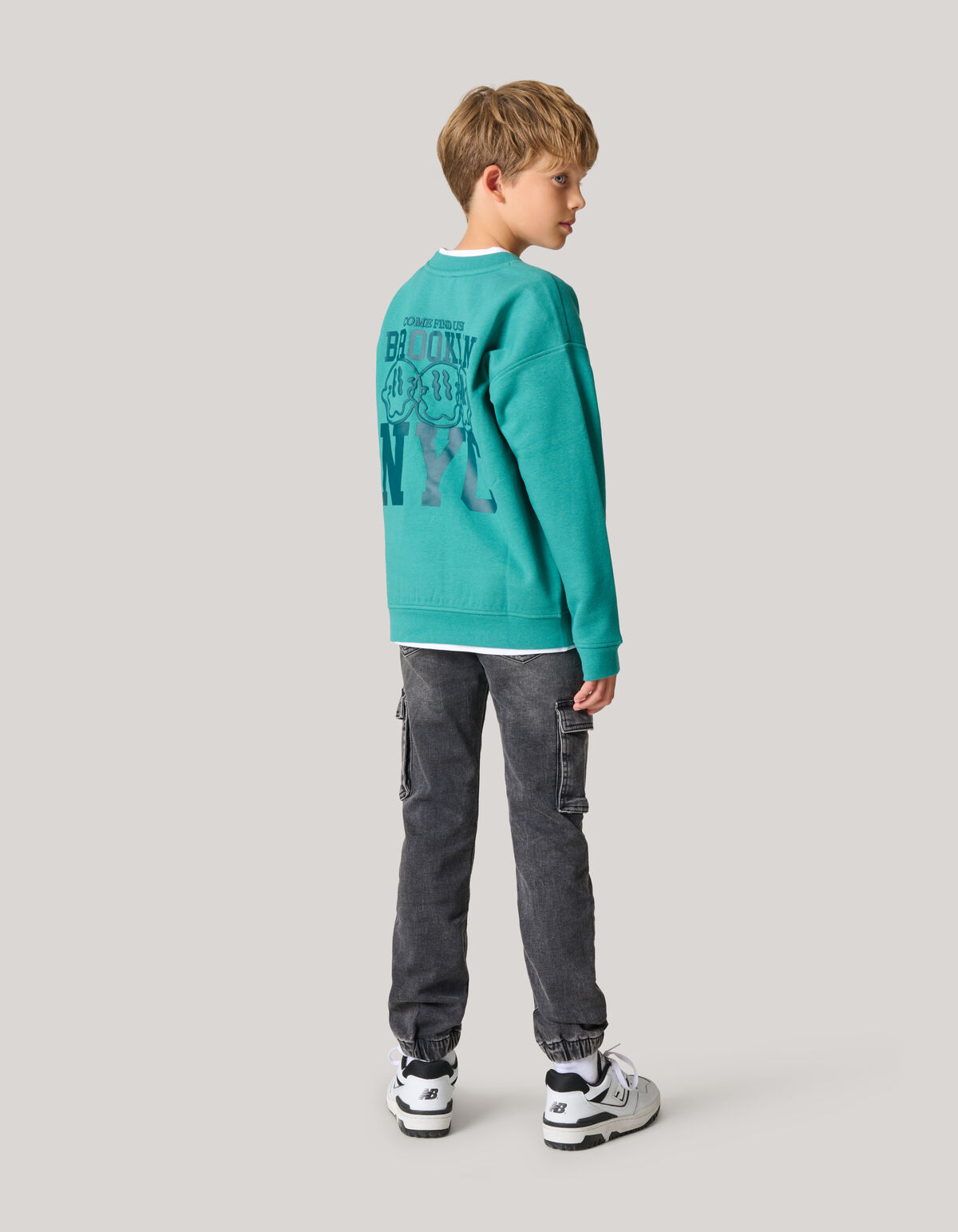 Artwork Pullover Grün SHOEBY BOYS