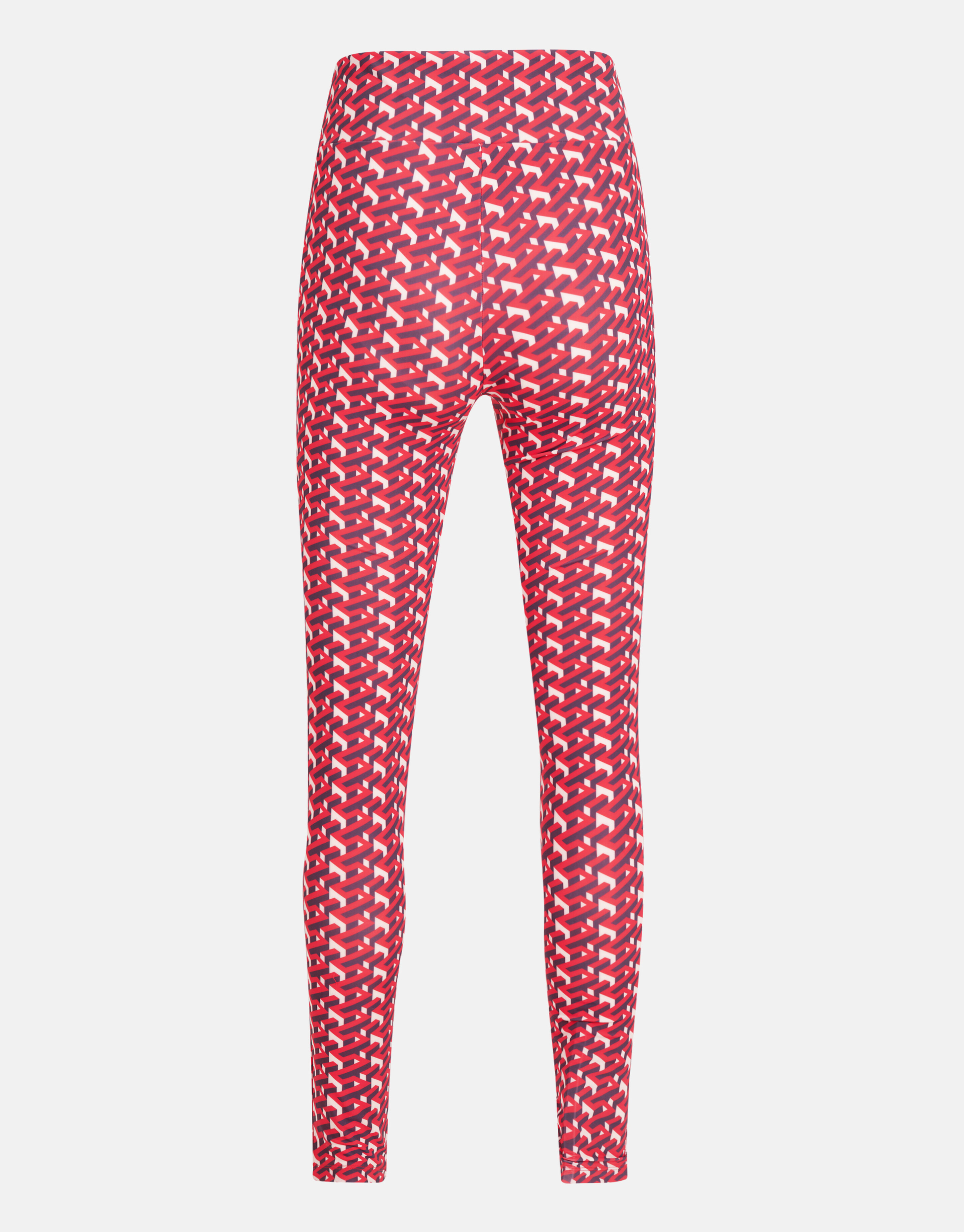 Grafische Reise-Leggings Rot SHOEBY WOMEN