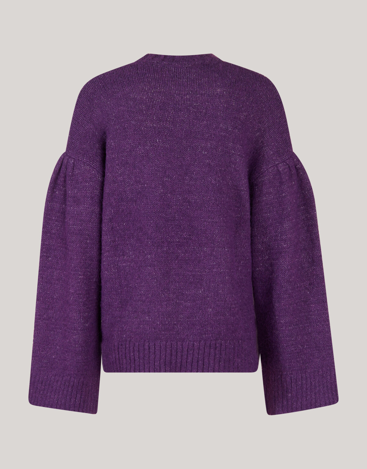 Pullover mit geraden Ärmeln Dunkelviolett SHOEBY WOMEN