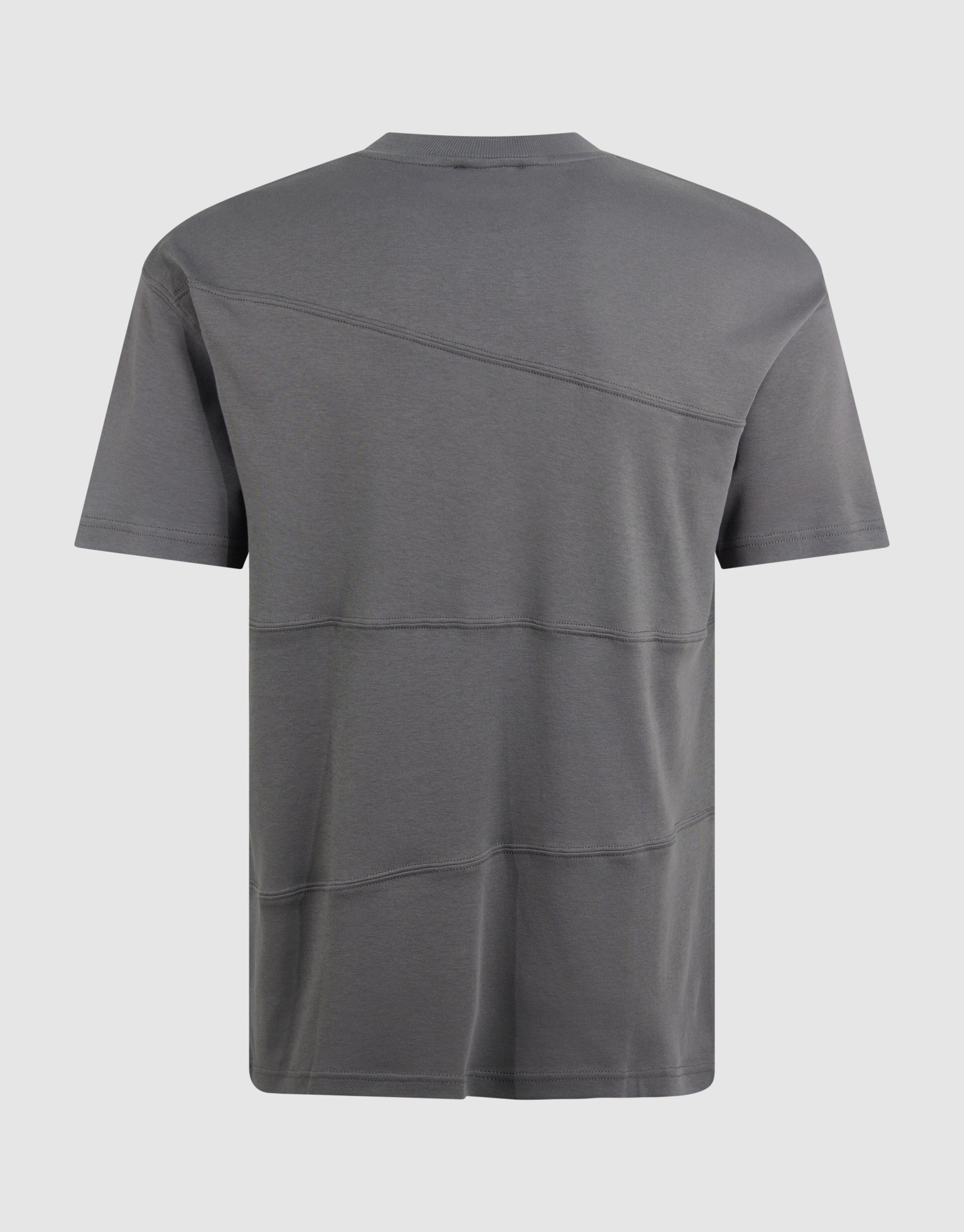 Mixed Lines Kunstwerk T-Shirt Dunkelgrün SHOEBY MEN