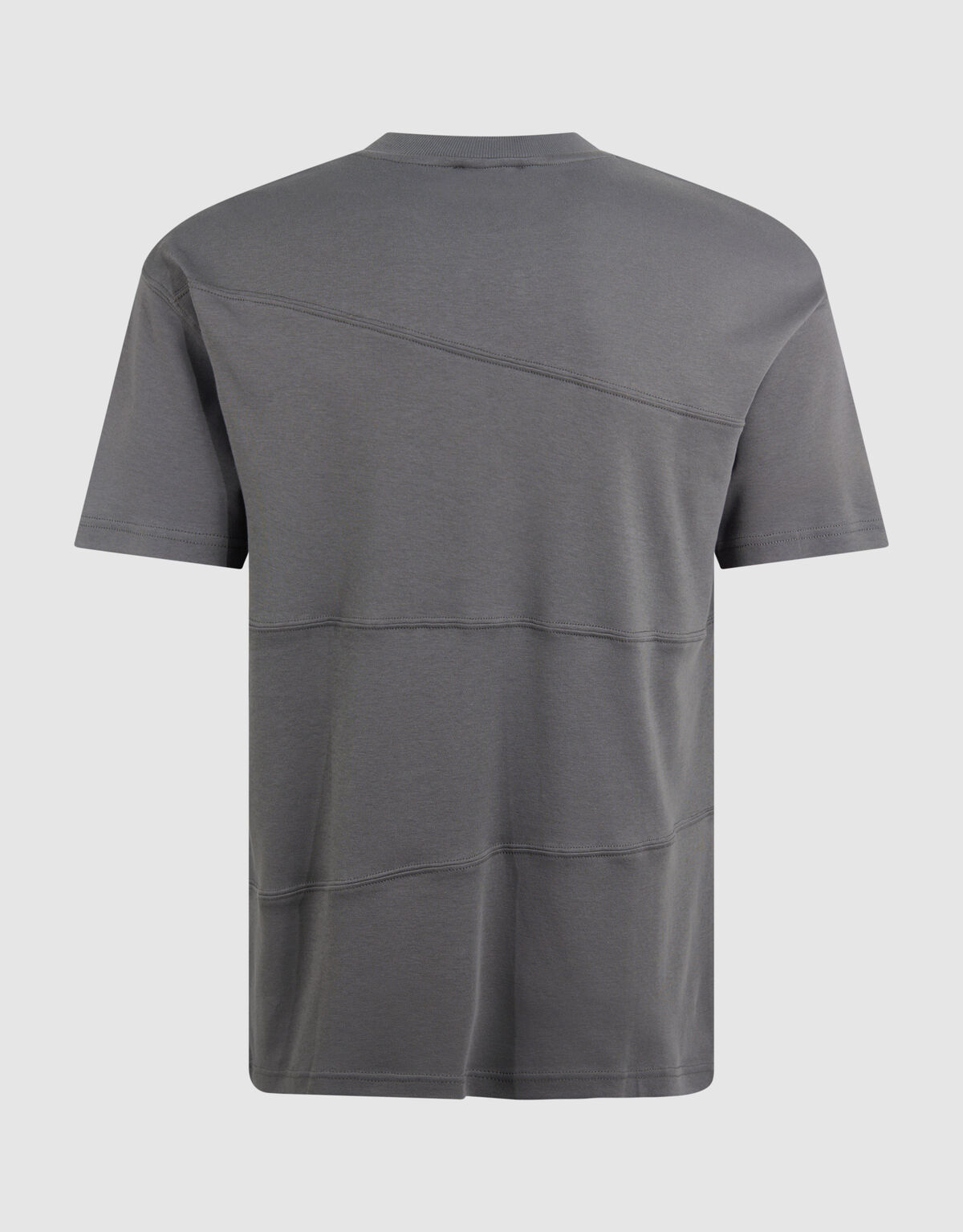 Mixed Lines Kunstwerk T-Shirt Dunkelgrün SHOEBY MEN