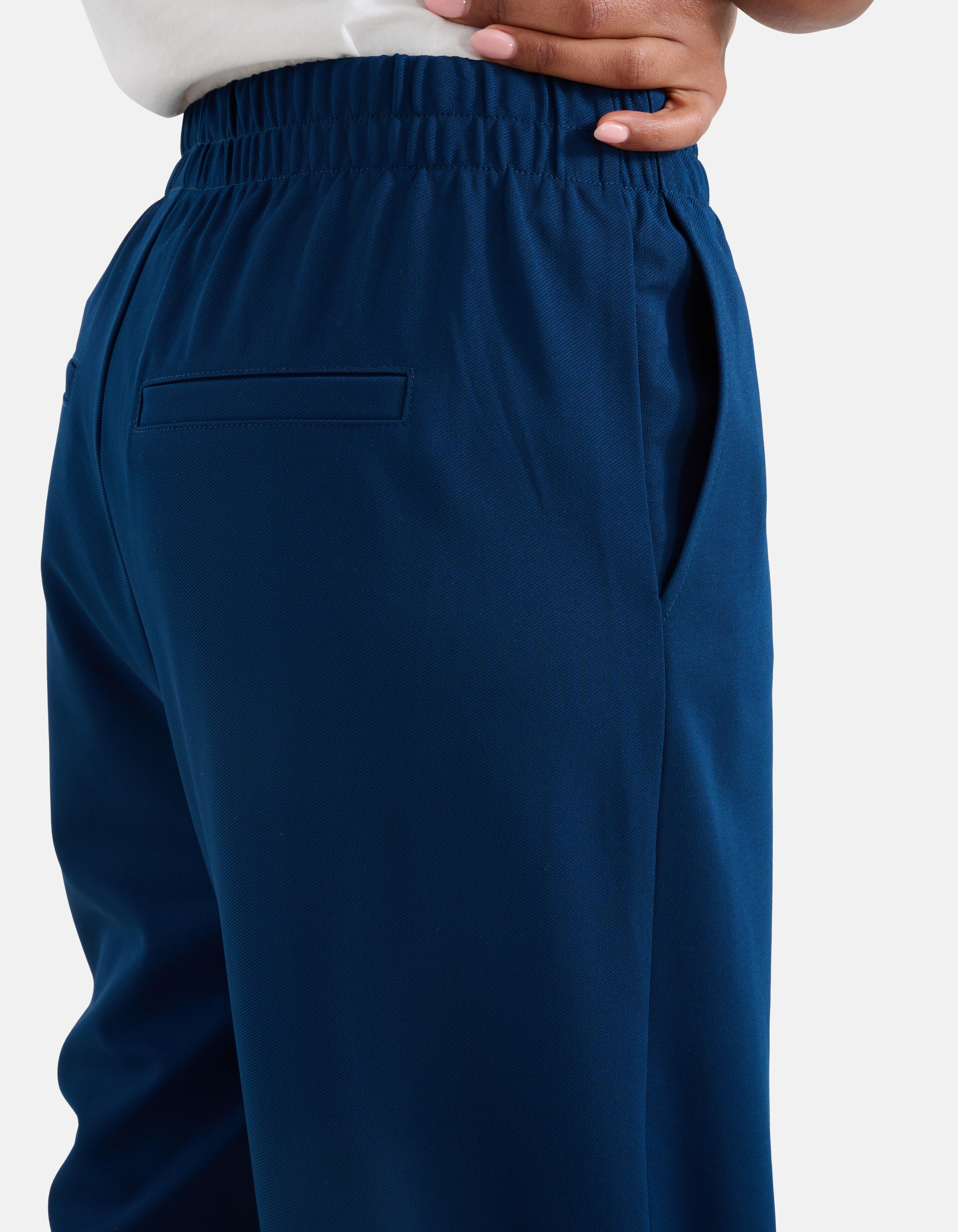 Basic-Hose mit weitem Bein Blau SHOEBY WOMEN