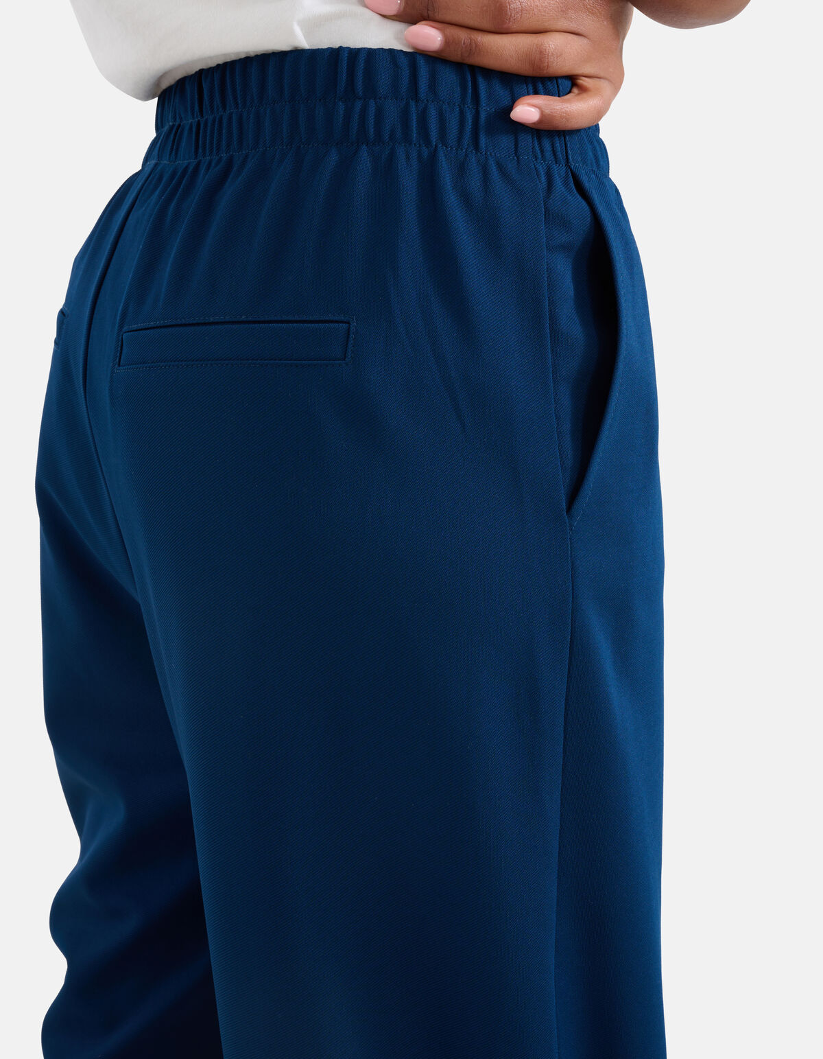 Basic-Hose mit weitem Bein Blau SHOEBY WOMEN