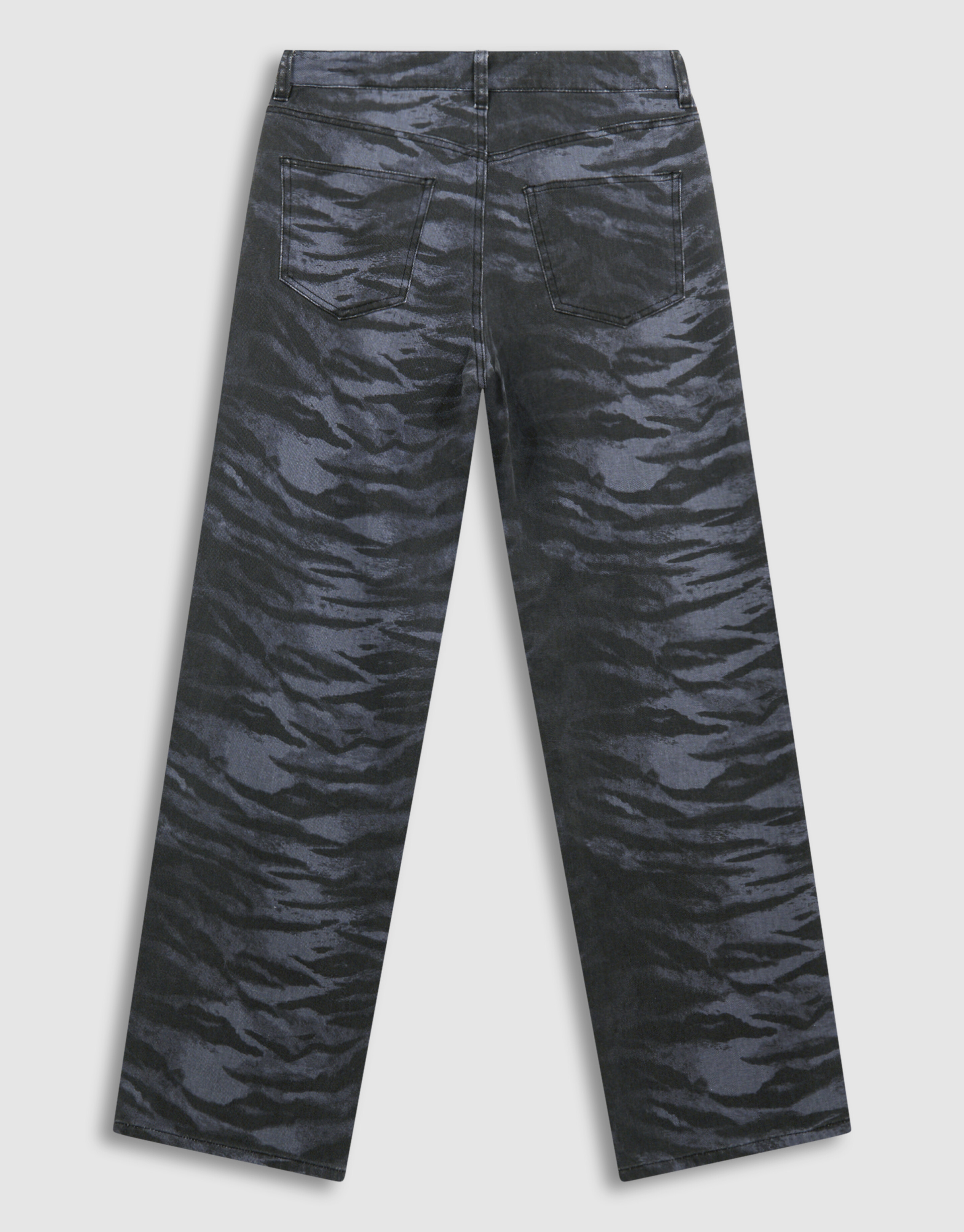 Tiger Wide Leg Fit Jeans Dunkelgrau SHOEBY WOMEN
