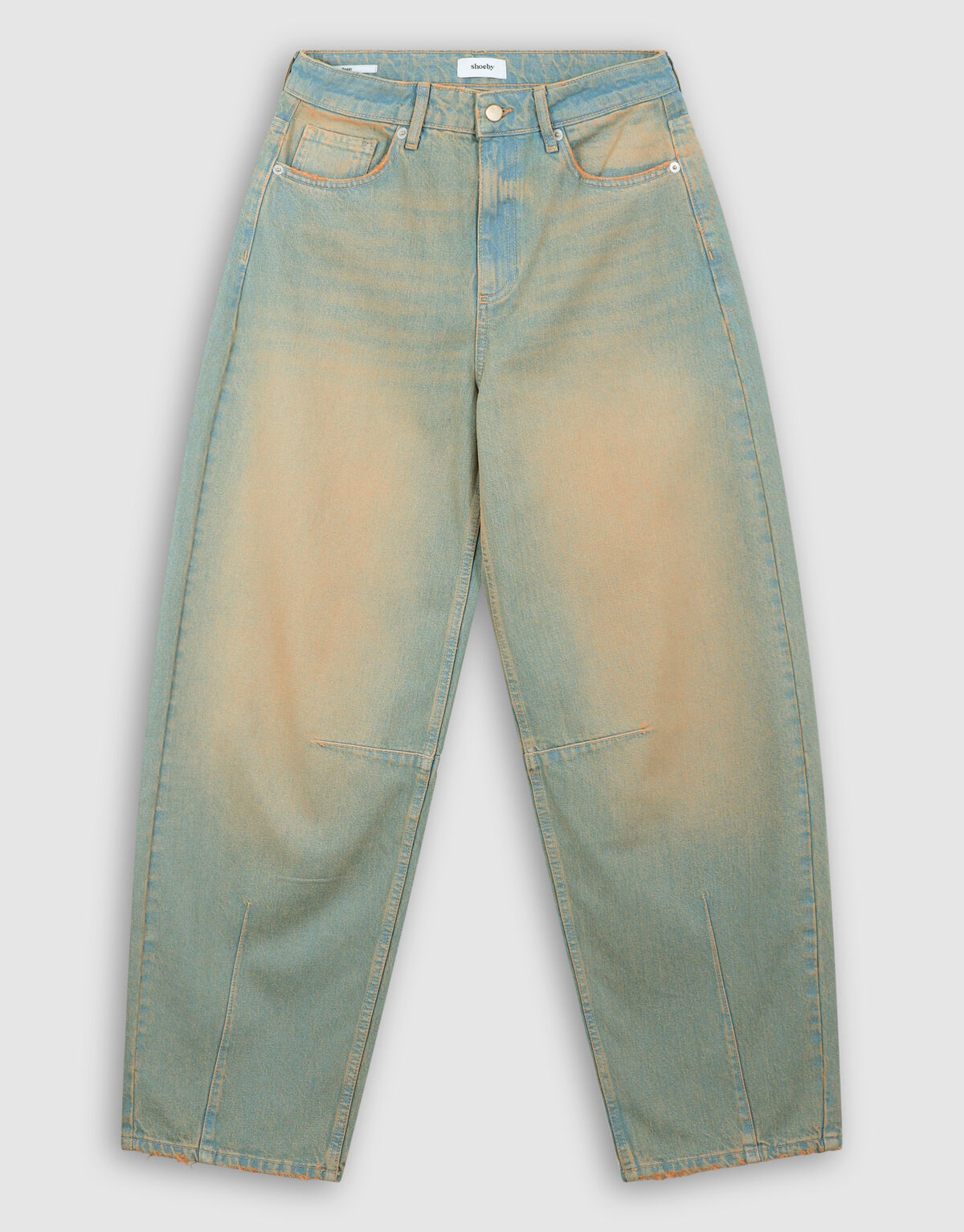 Baggy Fit Jeans Washed SHOEBY WOMEN