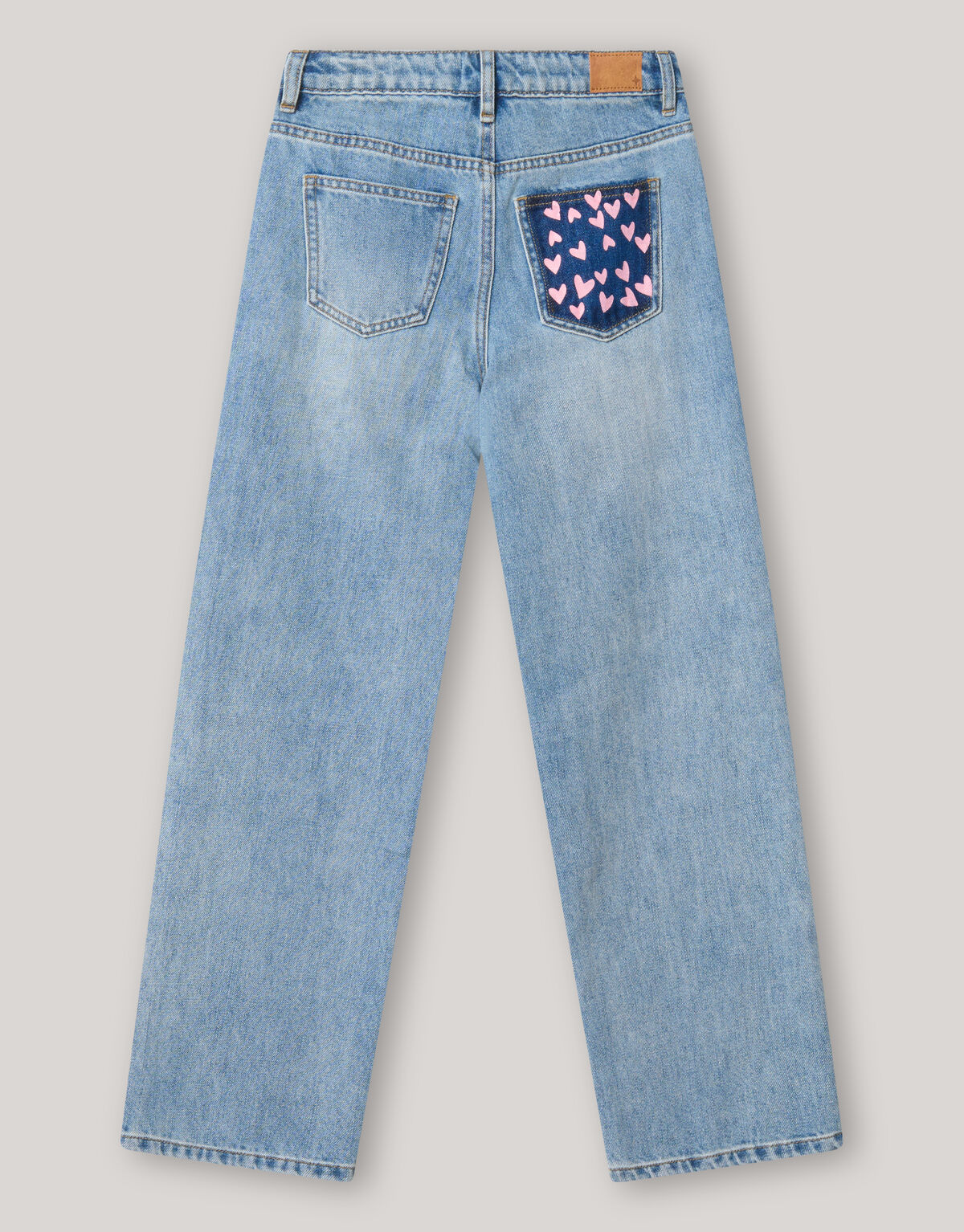 Straight Fit Jeans Gebleicht SHOEBY GIRLS