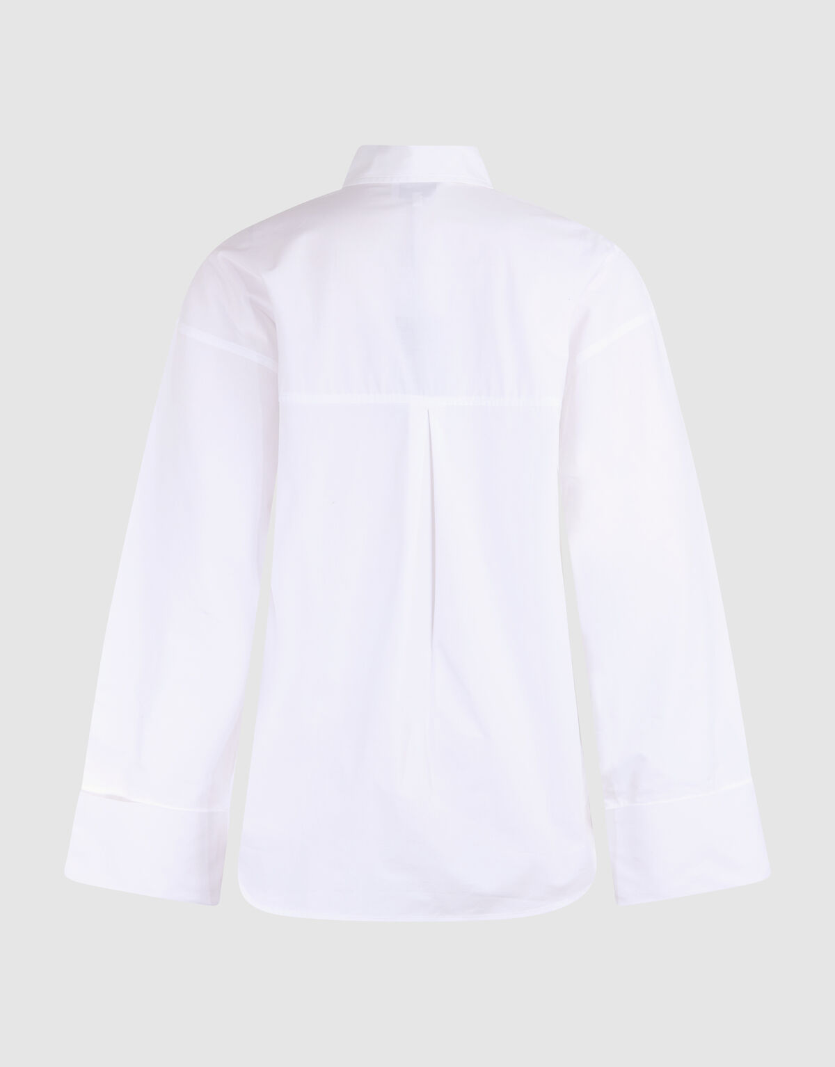 Übergrößen Popeline Bluse Weiß SHOEBY WOMEN