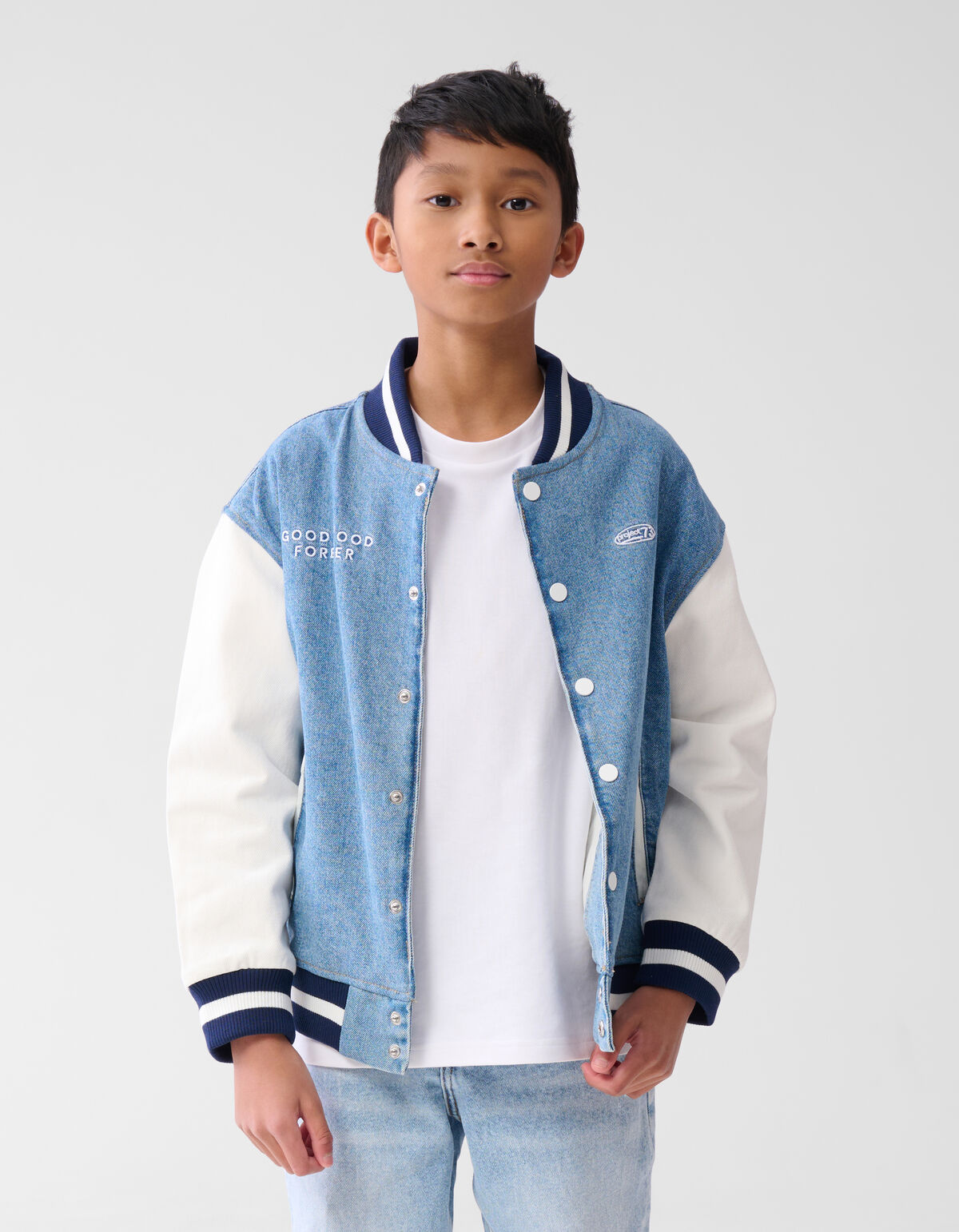 Denim Bomber Mediumstone SHOEBY BOYS