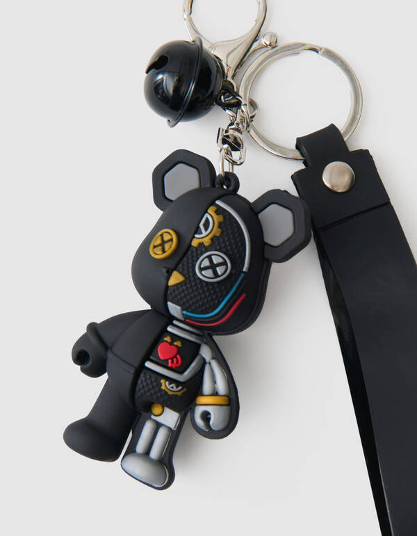 Split Beer Schlüsselanhänger Schwarz SHOEBY ACCESSOIRES